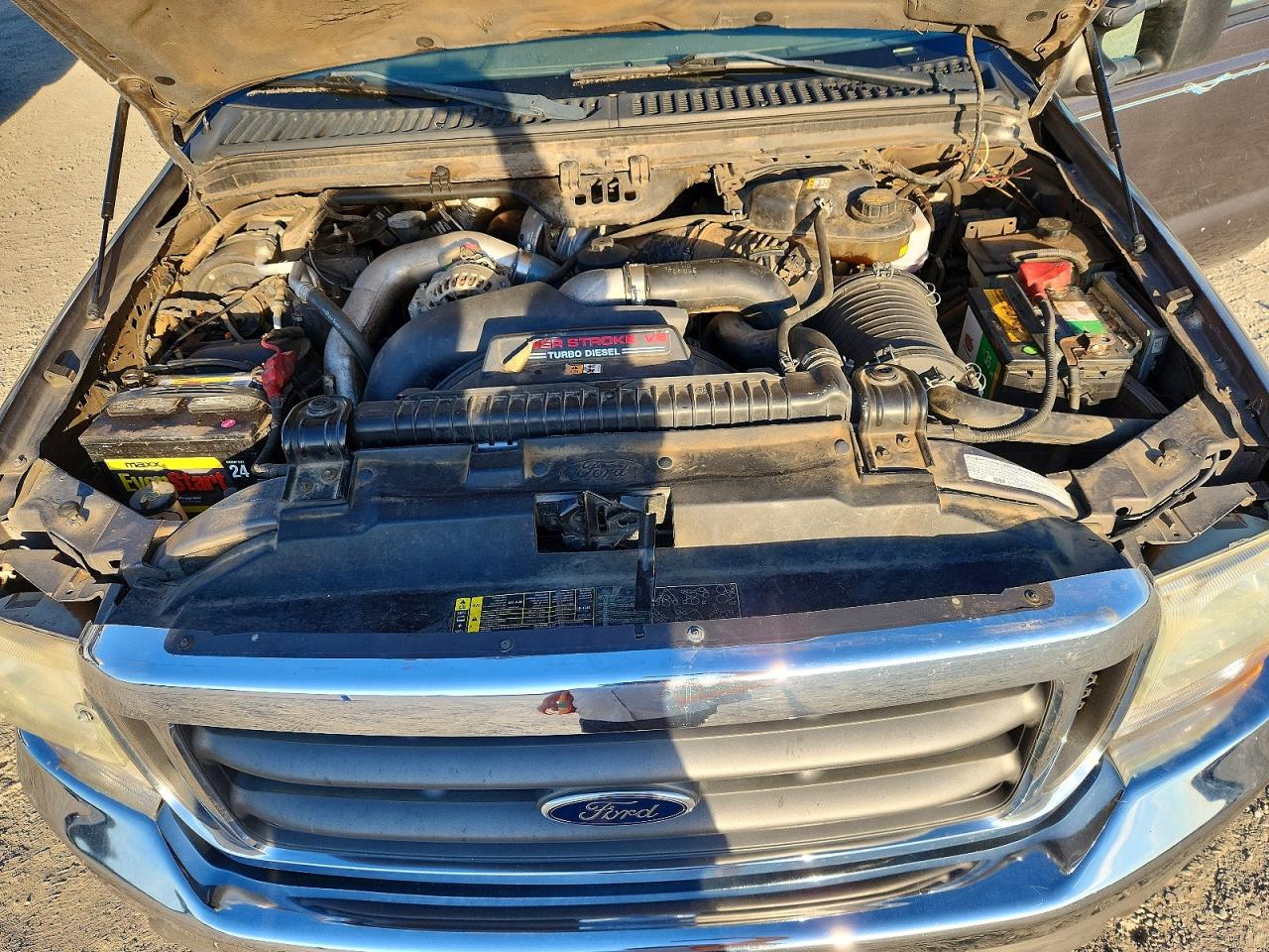 2004 Ford F250 Super Duty Угольный vin: 1FTNW20P54EB31396