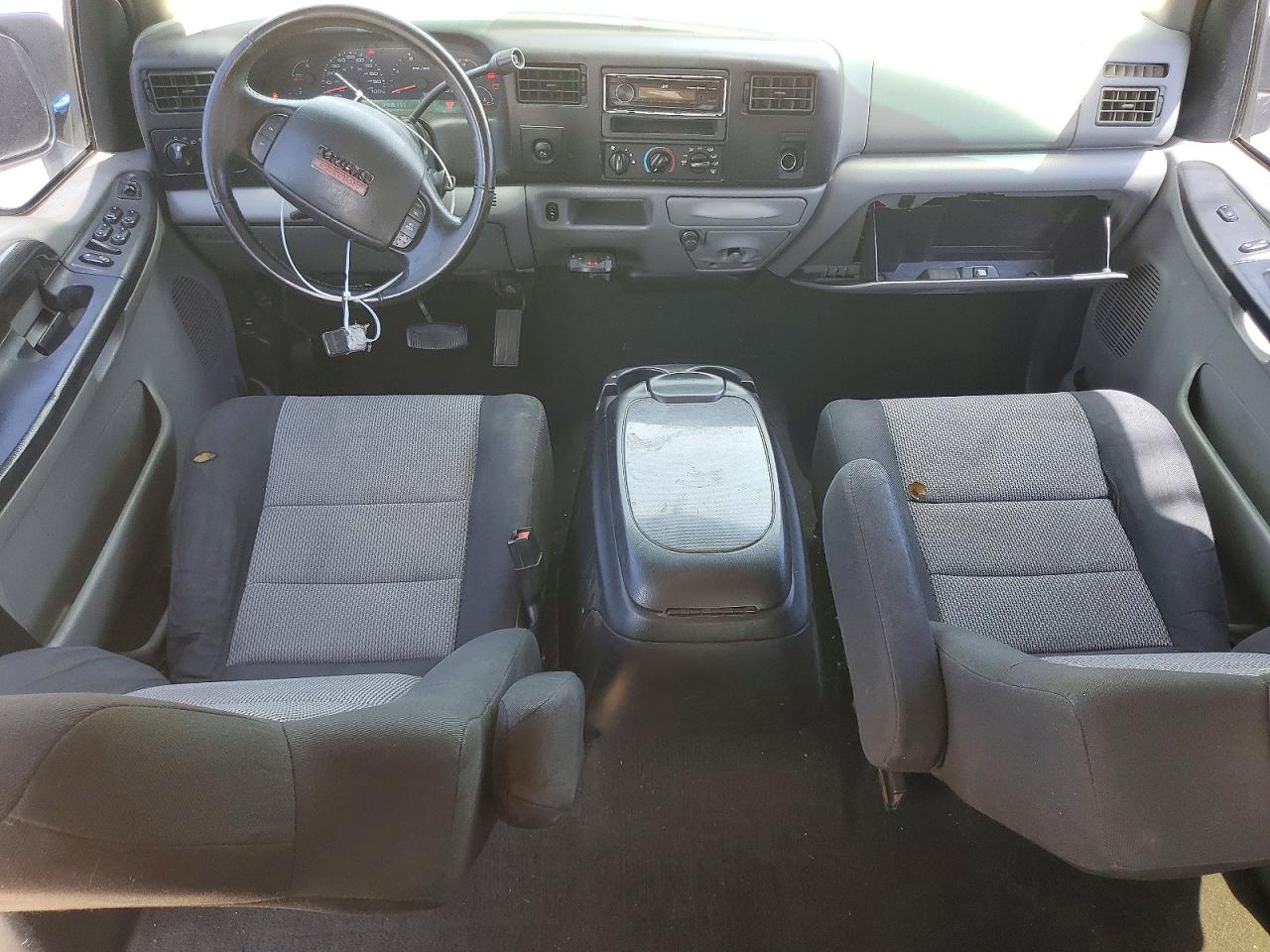 2004 Ford F250 Super Duty White vin: 1FTNW20P54EB66696