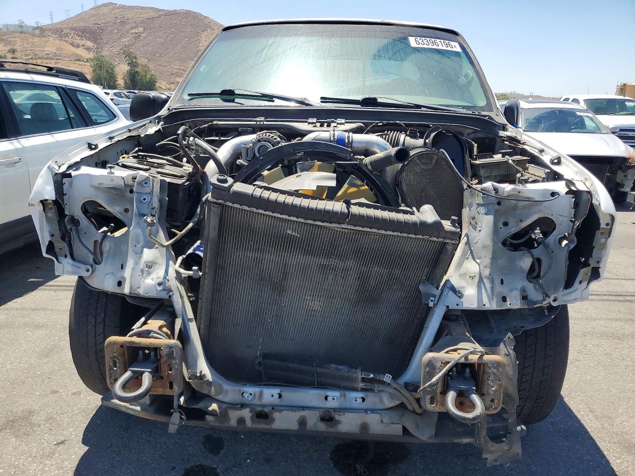 2004 Ford F250 Super Duty White vin: 1FTNW20P54EB66696