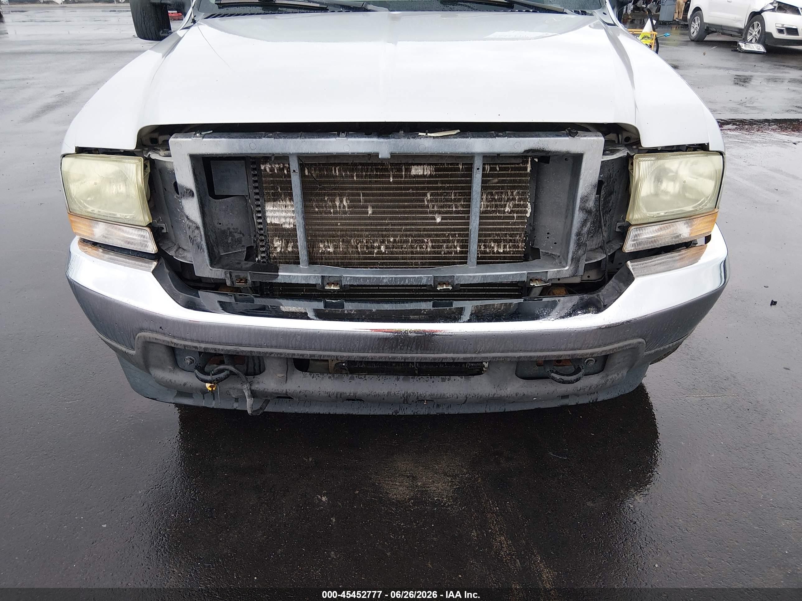 2004 Ford F-250 Lariat/xl/xlt Серебряный vin: 1FTNW20P54EB70246