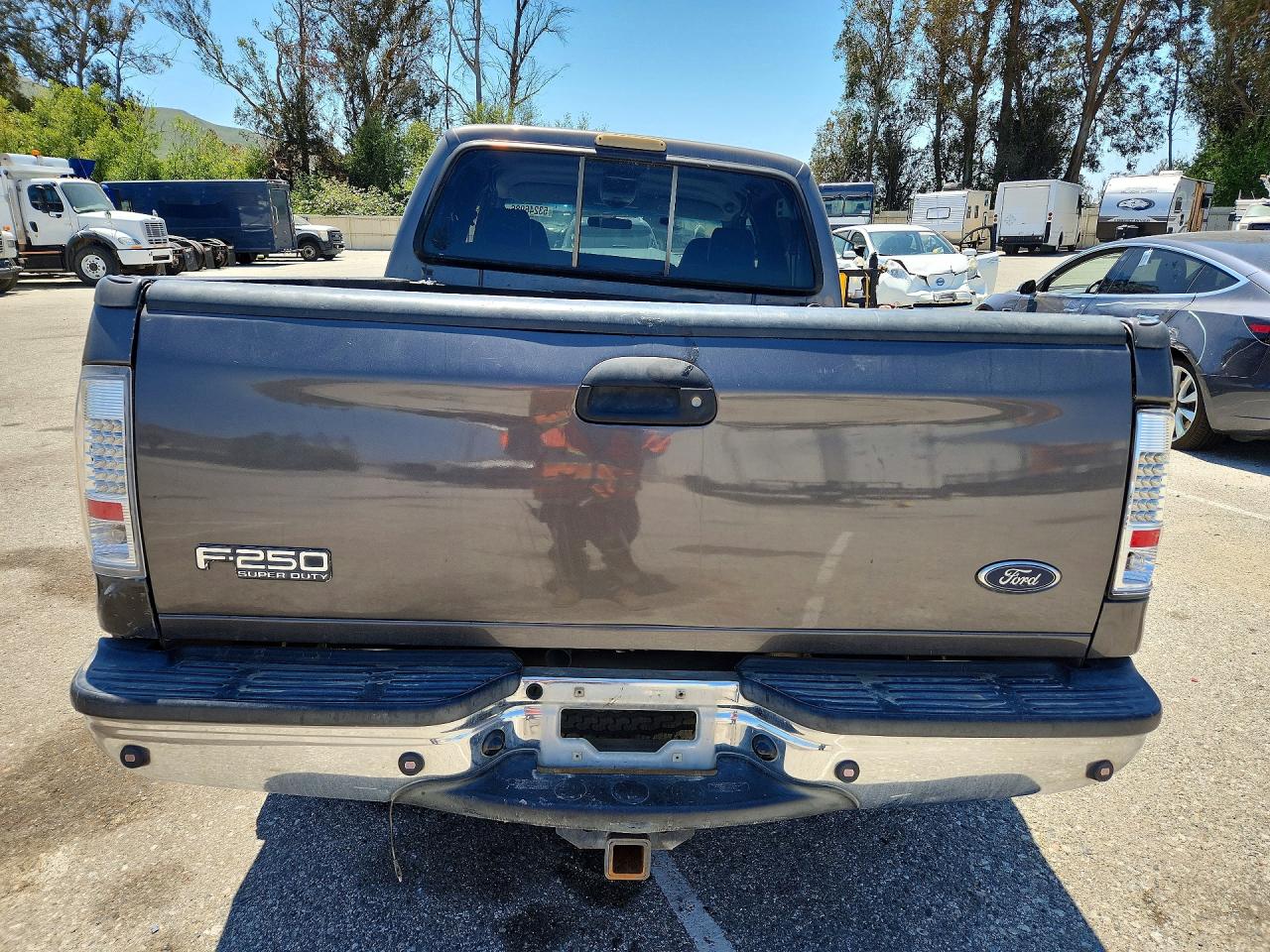 2004 Ford F250 Super Duty Black vin: 1FTNW20PX4EA98668