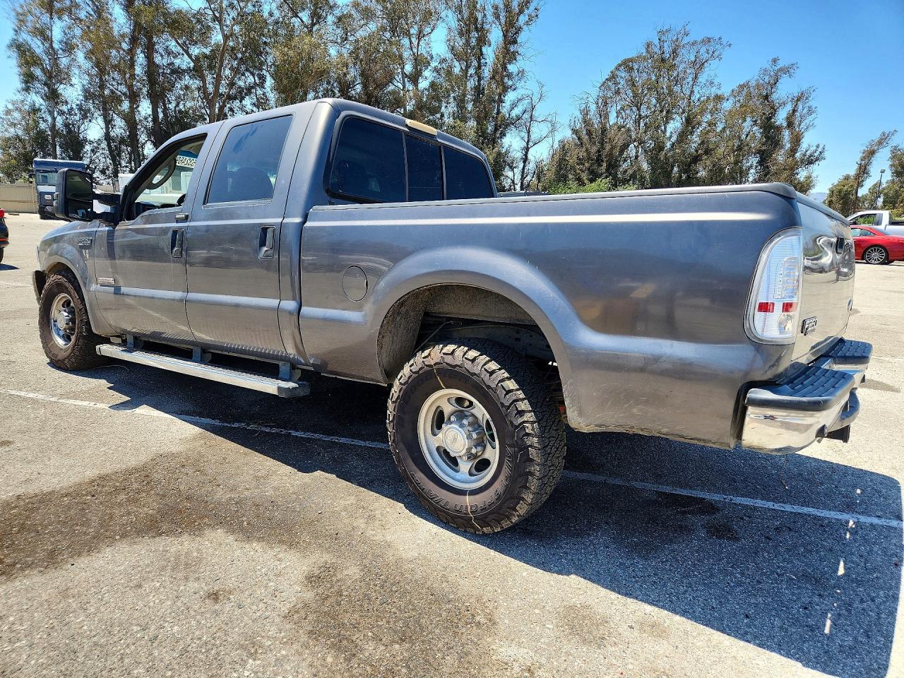 2004 Ford F250 Super Duty Black vin: 1FTNW20PX4EA98668
