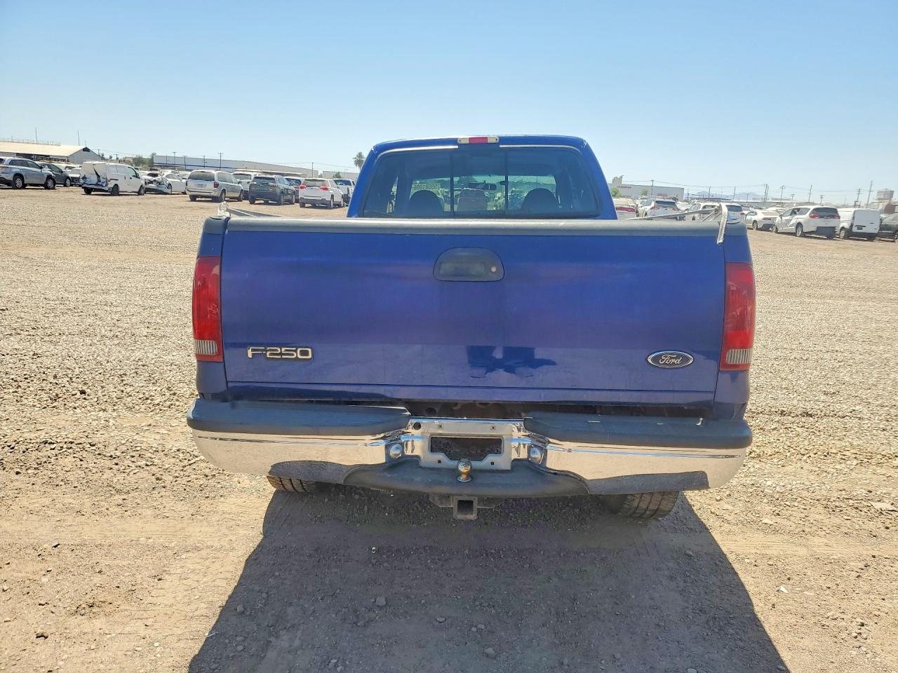 1999 Ford F250 Super Duty Blue vin: 1FTNW20S2XEA46315