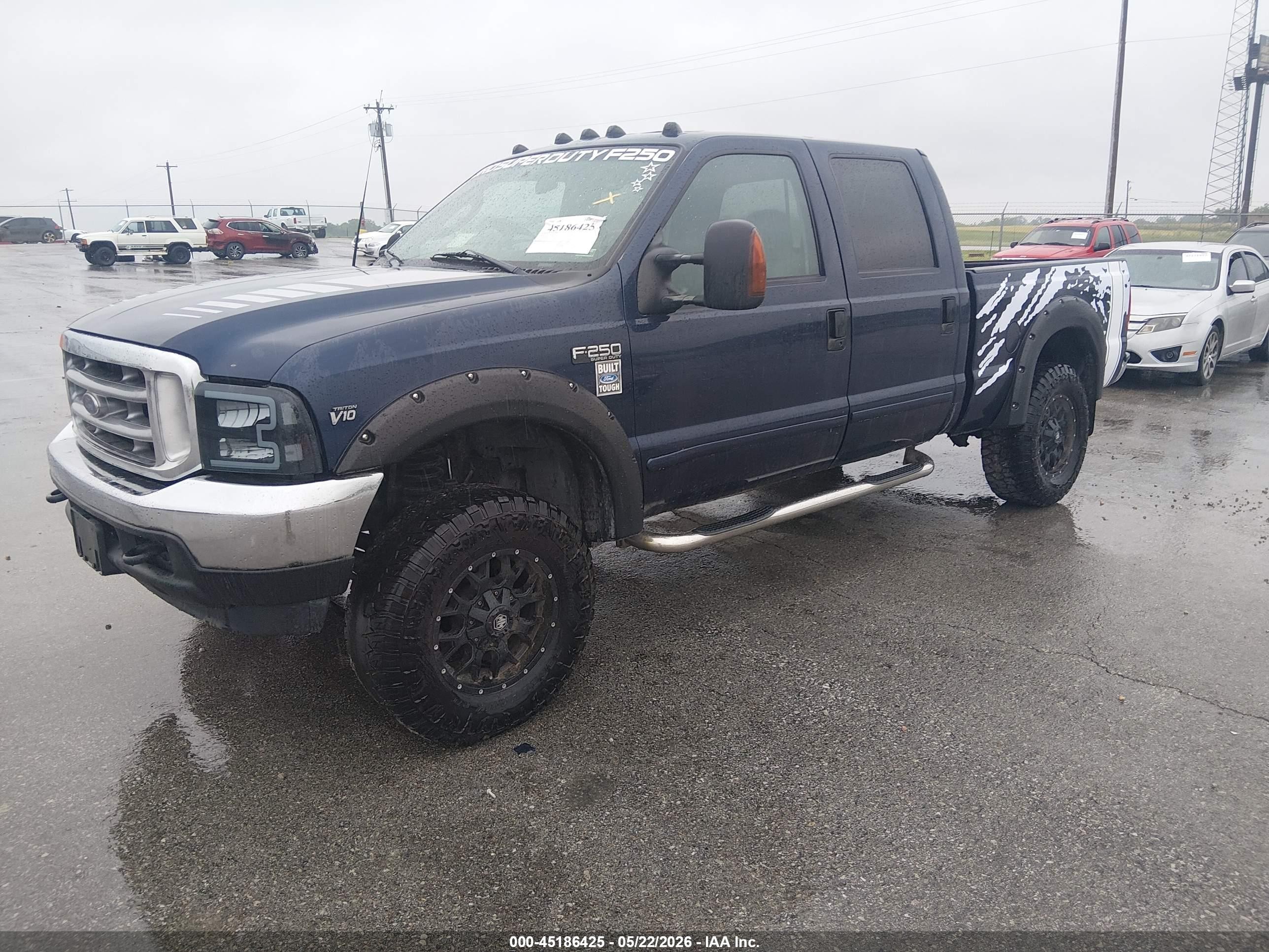 2003 Ford F-250 Lariat/xl/xlt Gray vin: 1FTNW20S33ED26979