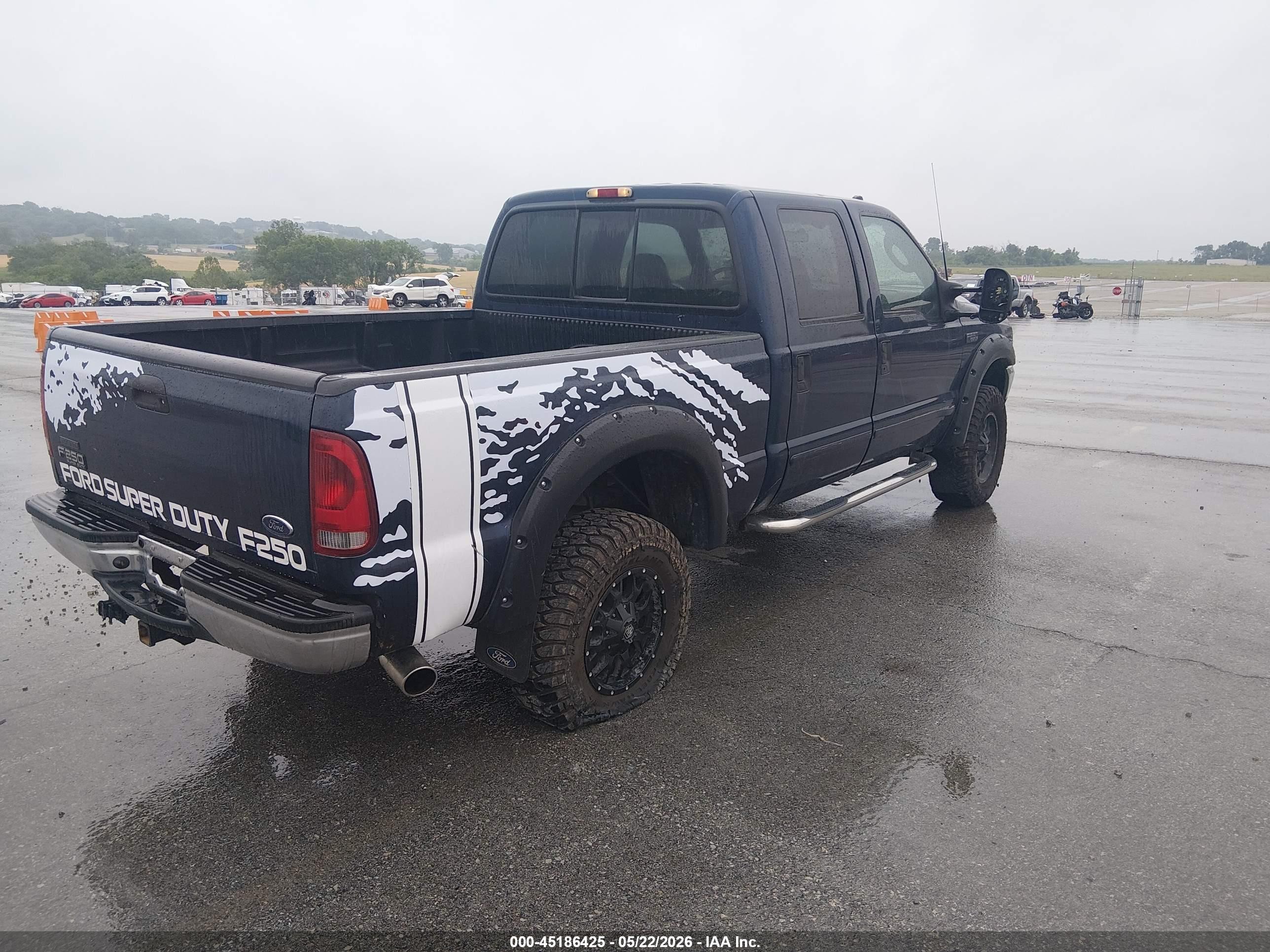 2003 Ford F-250 Lariat/xl/xlt Gray vin: 1FTNW20S33ED26979