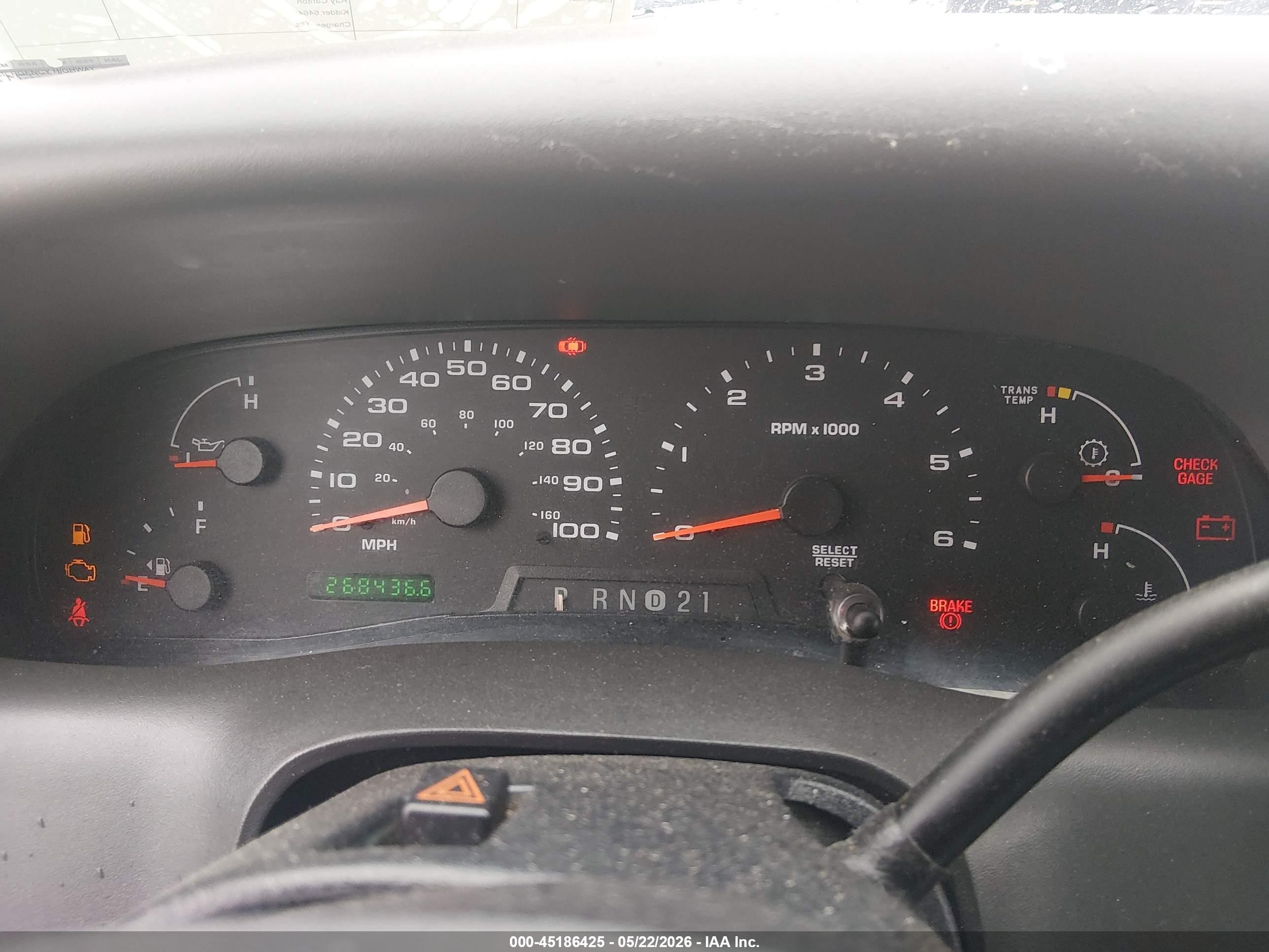 2003 Ford F-250 Lariat/xl/xlt Gray vin: 1FTNW20S33ED26979