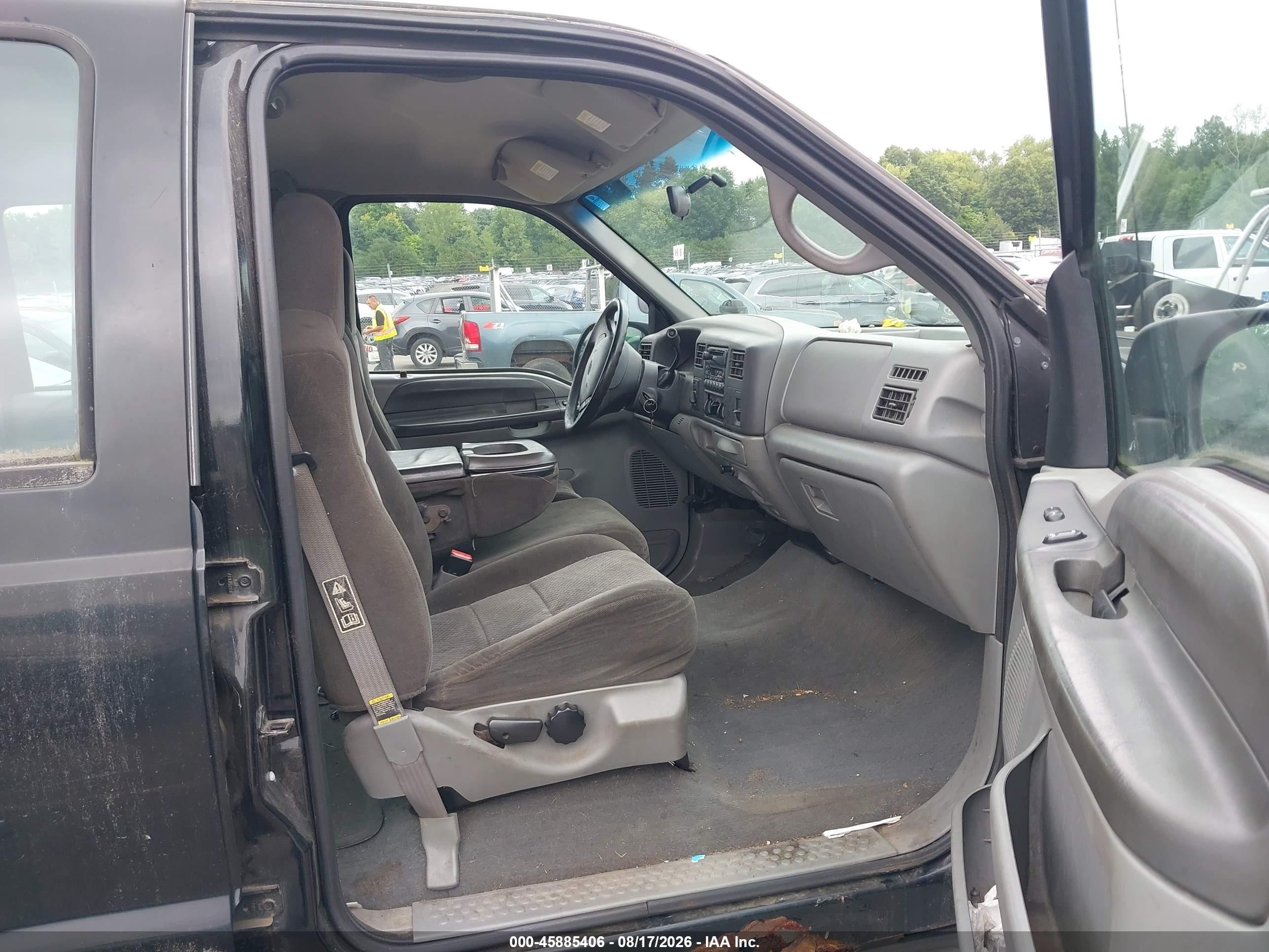 2002 Ford F-250 Lariat/xl/xlt Черный vin: 1FTNW21F02EA55086