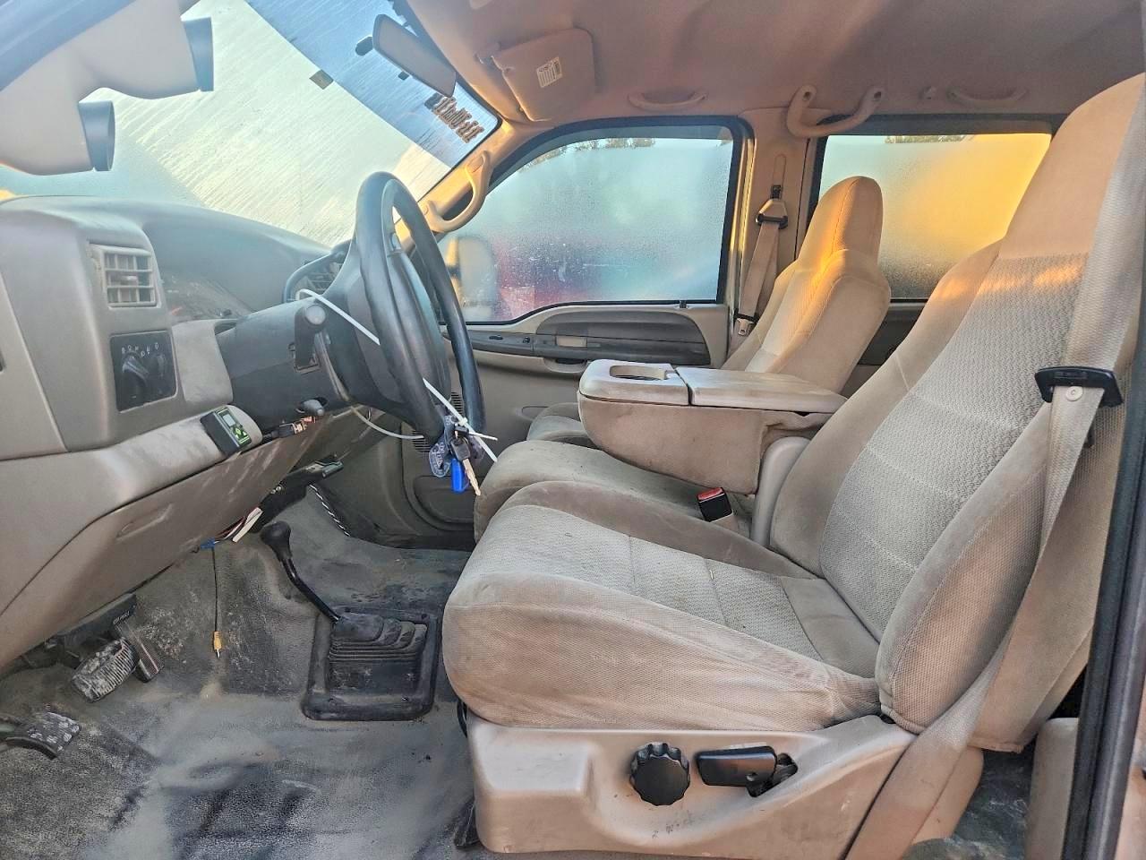 2002 Ford F250 Super Duty Tan vin: 1FTNW21F02EB01046
