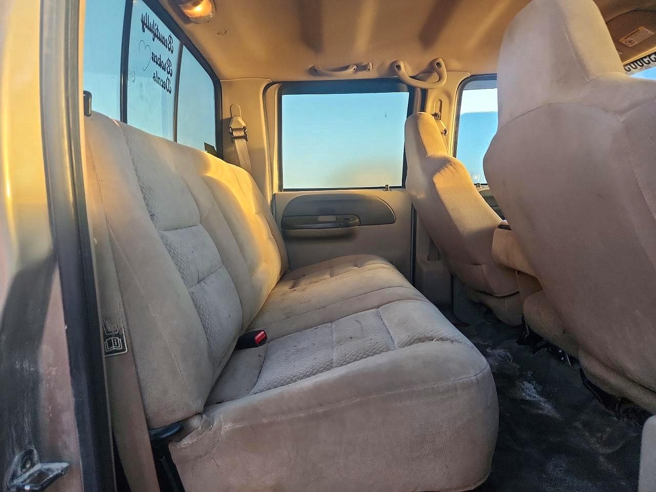 2002 Ford F250 Super Duty Tan vin: 1FTNW21F02EB01046