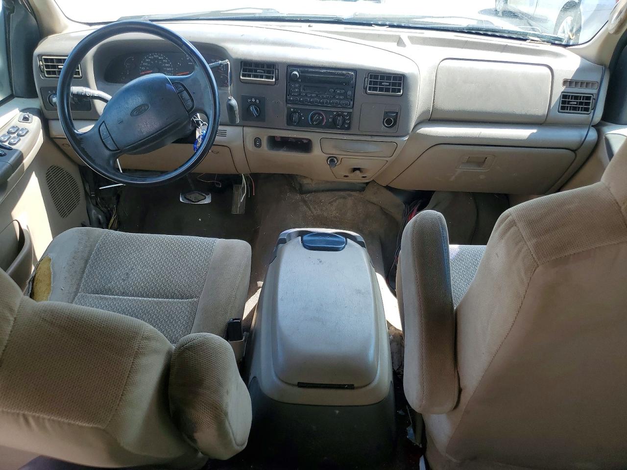 2002 Ford F250 Super Duty Tan vin: 1FTNW21F02EC99658