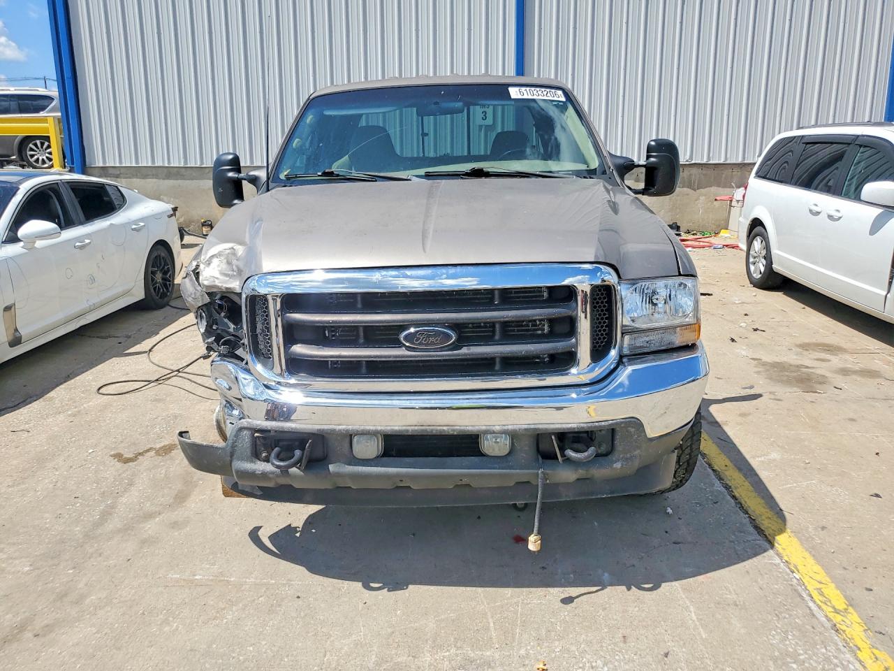 2002 Ford F250 Super Duty Tan vin: 1FTNW21F02EC99658