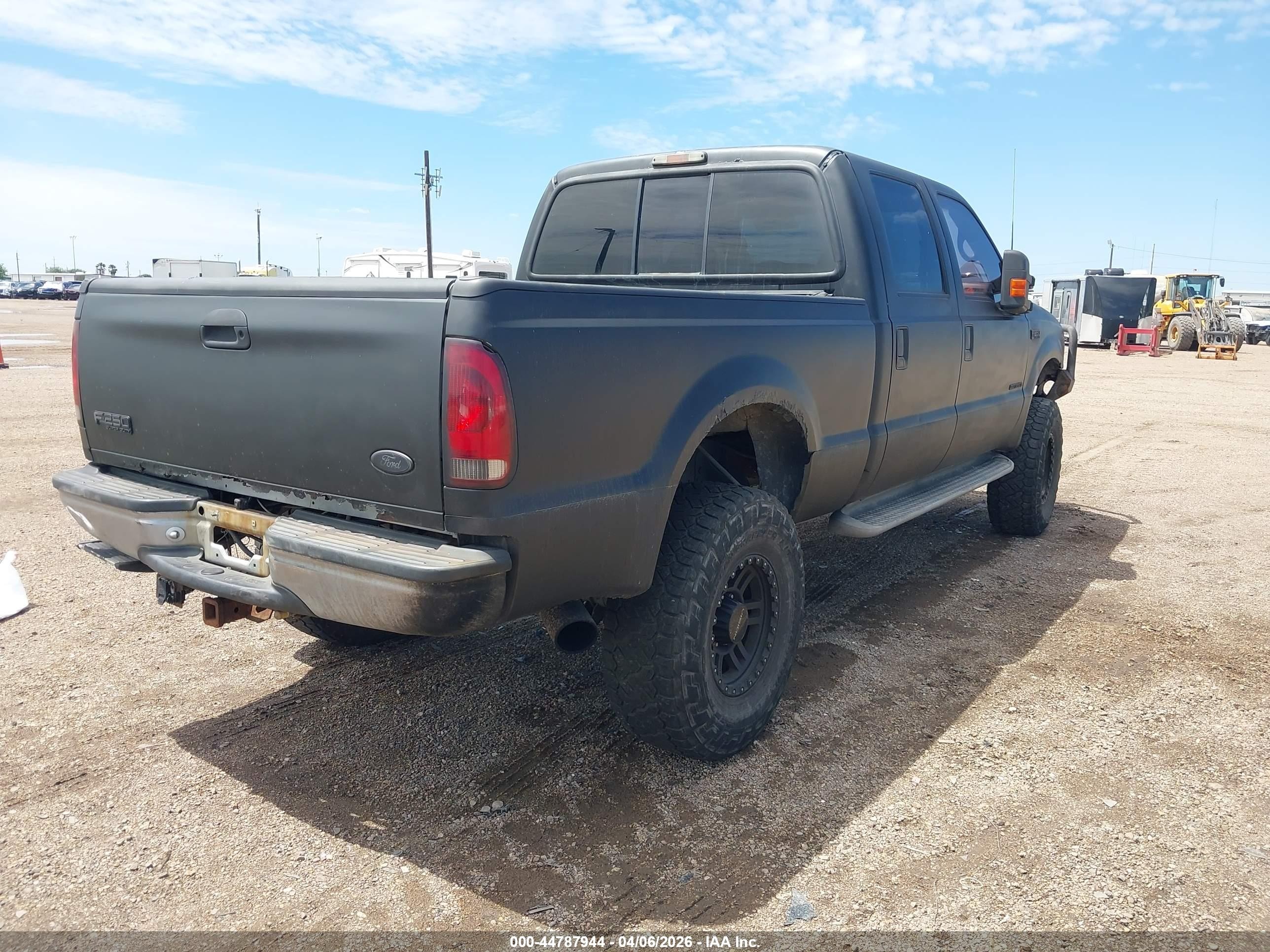 2000 Ford F-250 Lariat/xl/xlt Black vin: 1FTNW21F0YEC71559