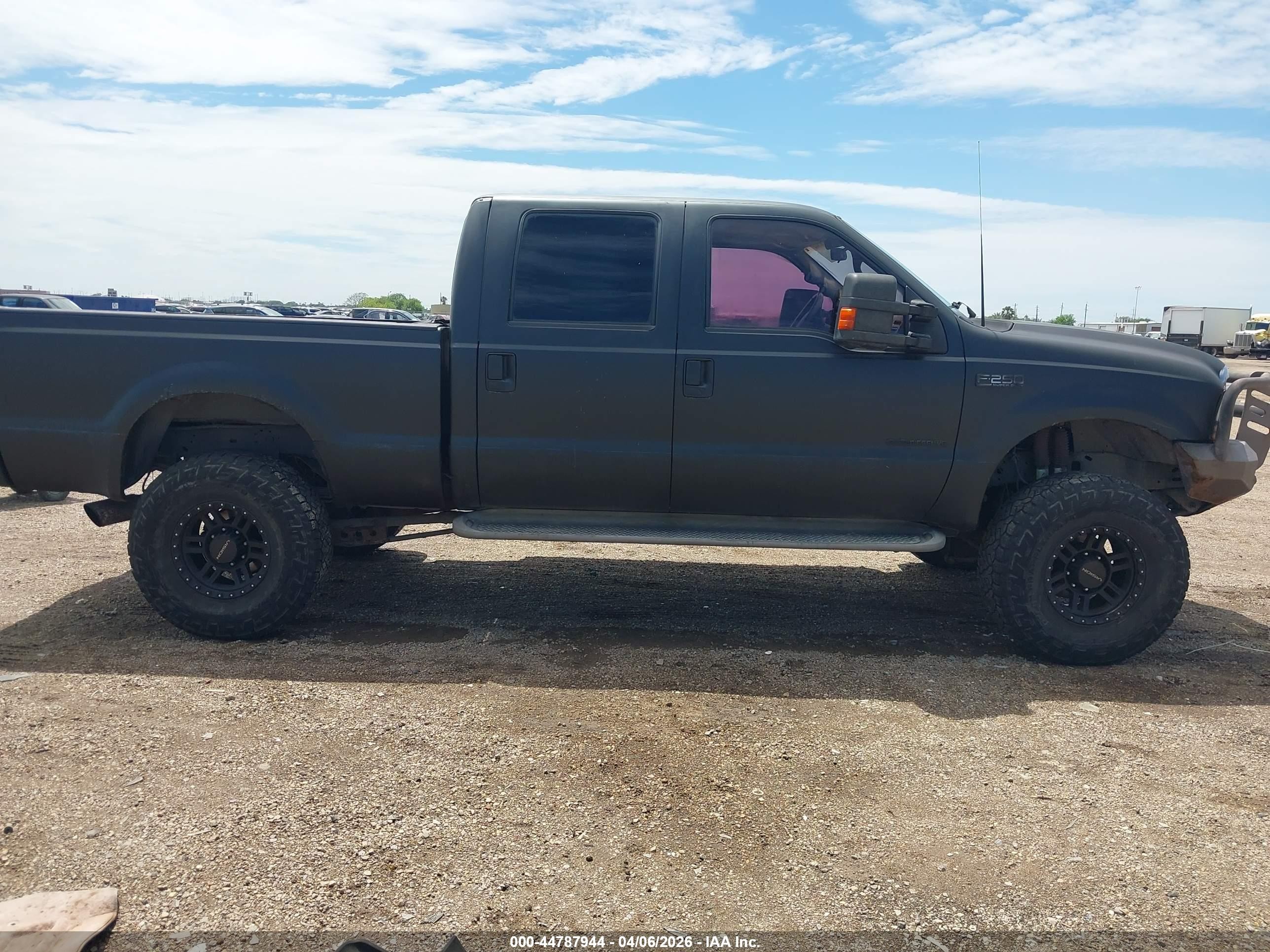 2000 Ford F-250 Lariat/xl/xlt Black vin: 1FTNW21F0YEC71559