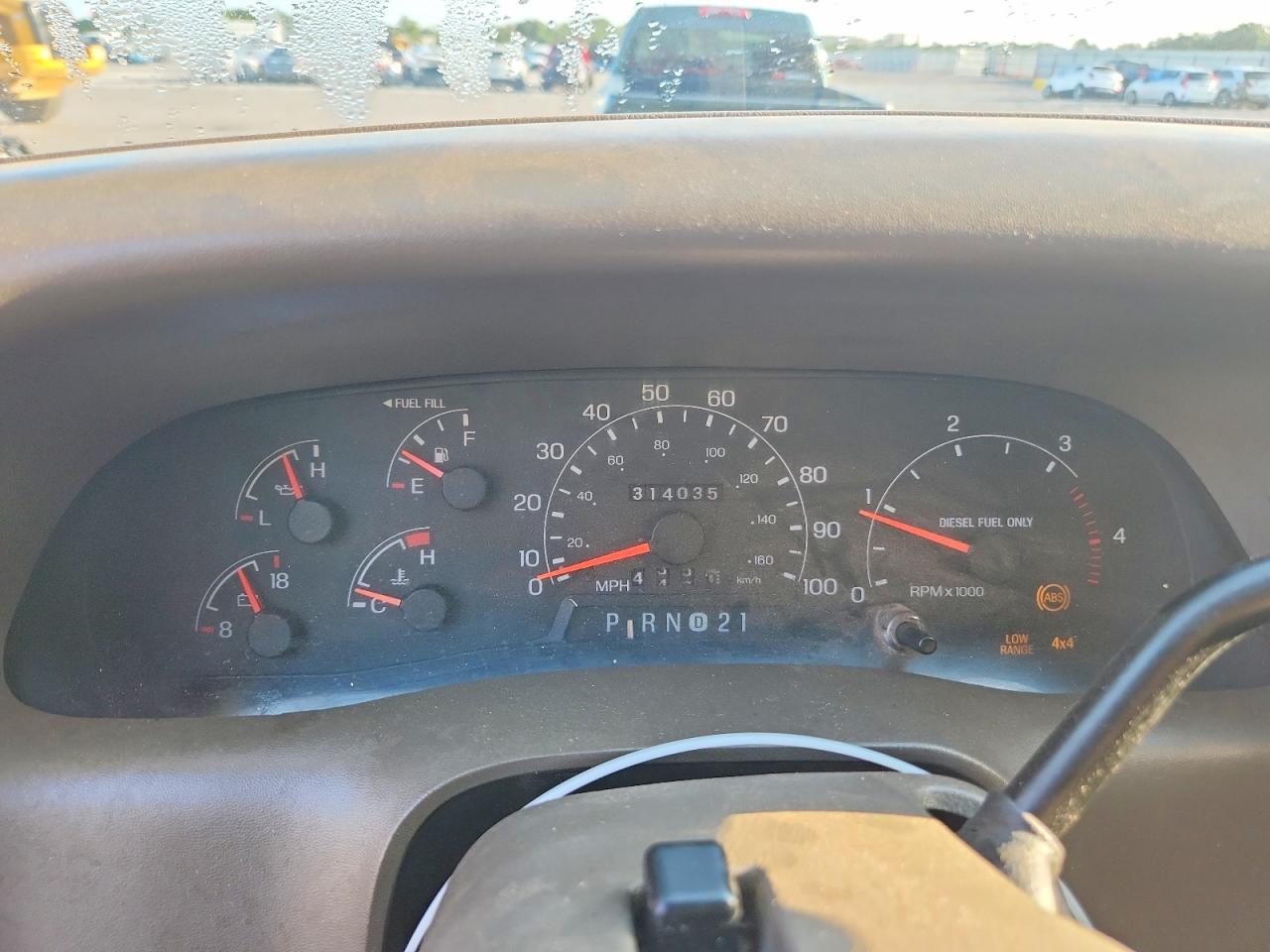 2001 Ford F250 Super Duty Red vin: 1FTNW21F11EC68790