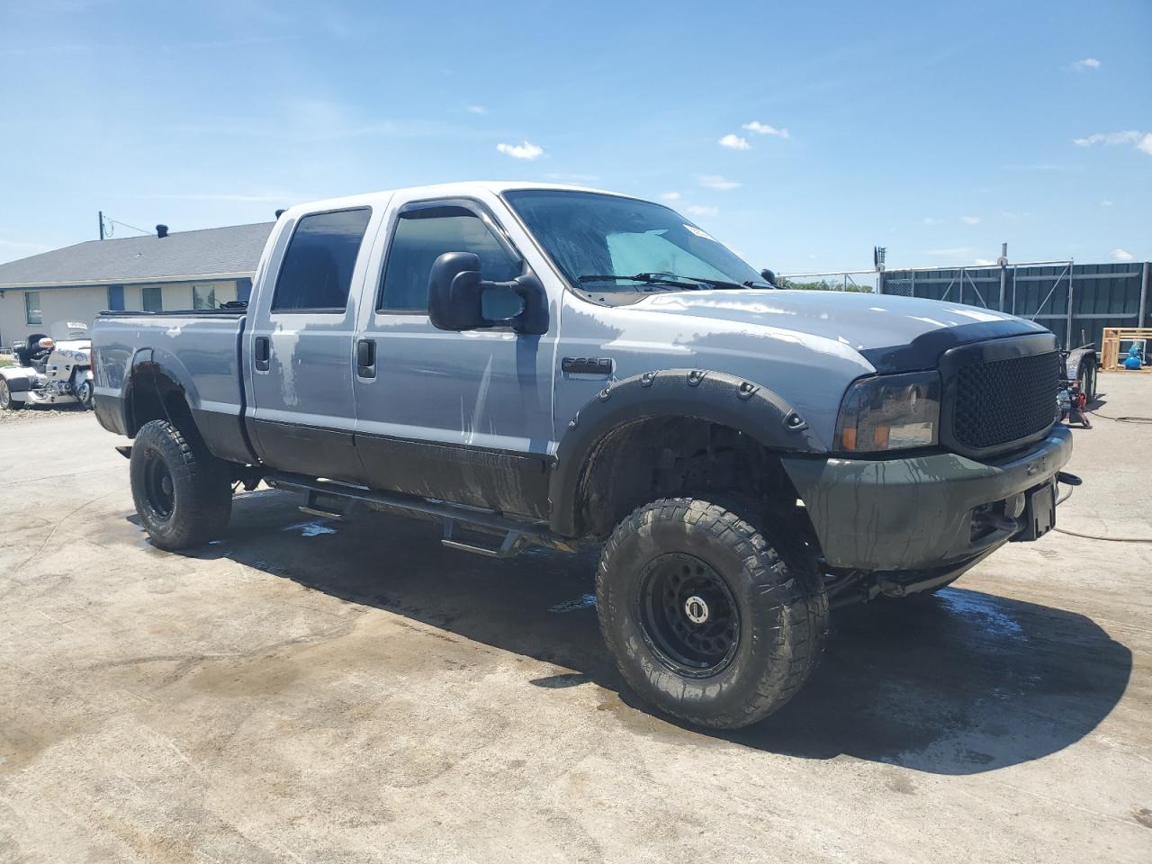 2002 Ford F250 Super Duty Gray vin: 1FTNW21F12EC94310