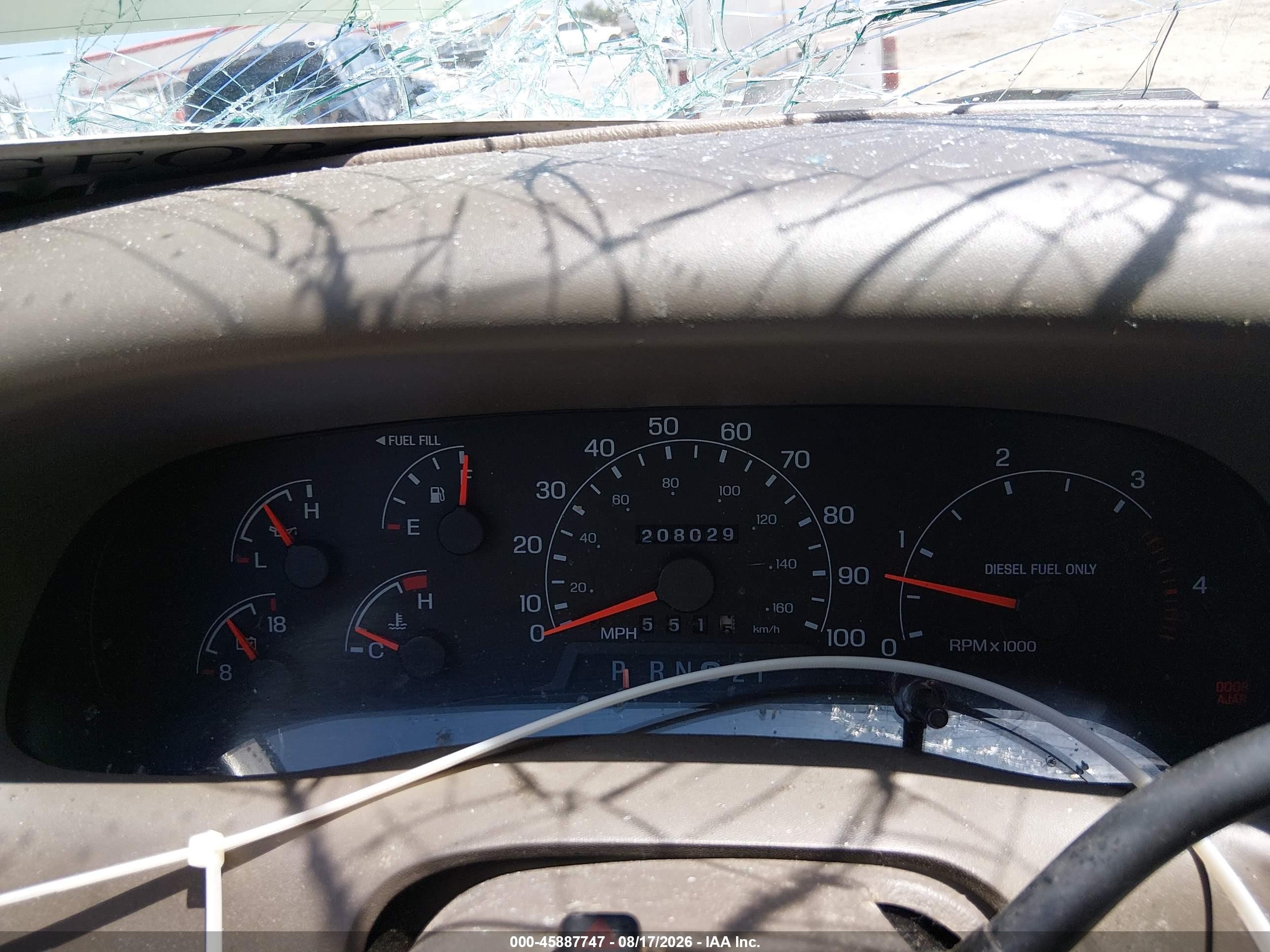 2000 Ford F-250 Lariat/xl/xlt Белый vin: 1FTNW21F1YED57771