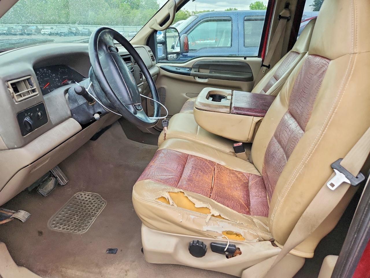 2001 Ford F250 Super Duty Burgundy vin: 1FTNW21F21ED02865