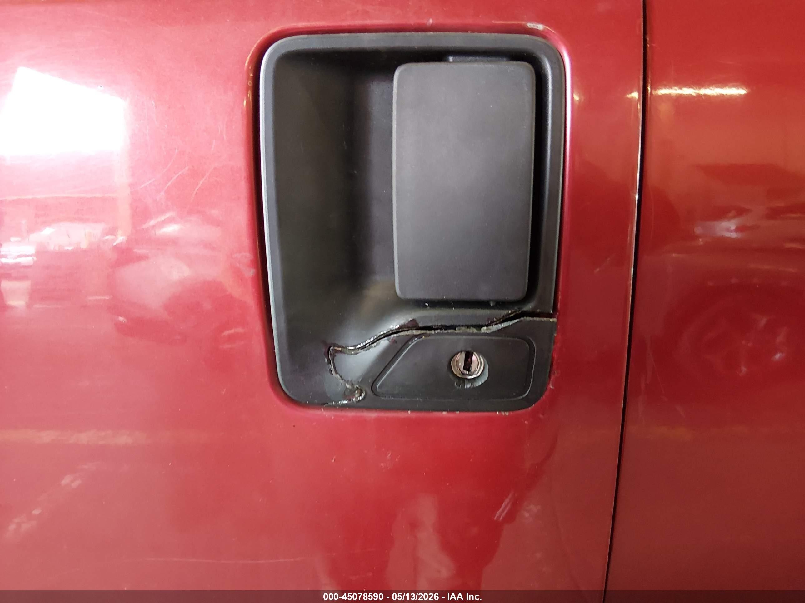 2002 Ford F-250 Lariat/xl/xlt Red vin: 1FTNW21F22EB06006