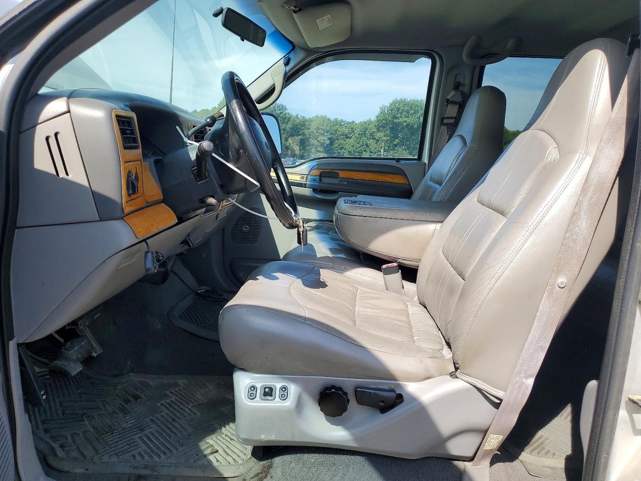 2000 Ford F250 Super Duty Gray vin: 1FTNW21F2YEC97404