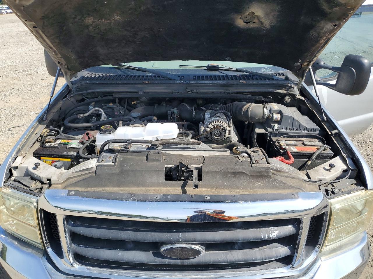 2000 Ford F250 Super Duty Gray vin: 1FTNW21F2YEC97404