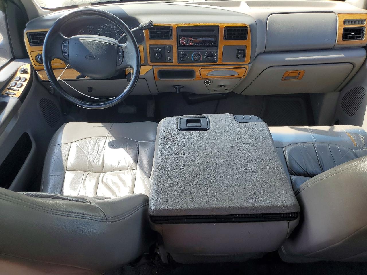 2000 Ford F250 Super Duty Gray vin: 1FTNW21F2YEC97404