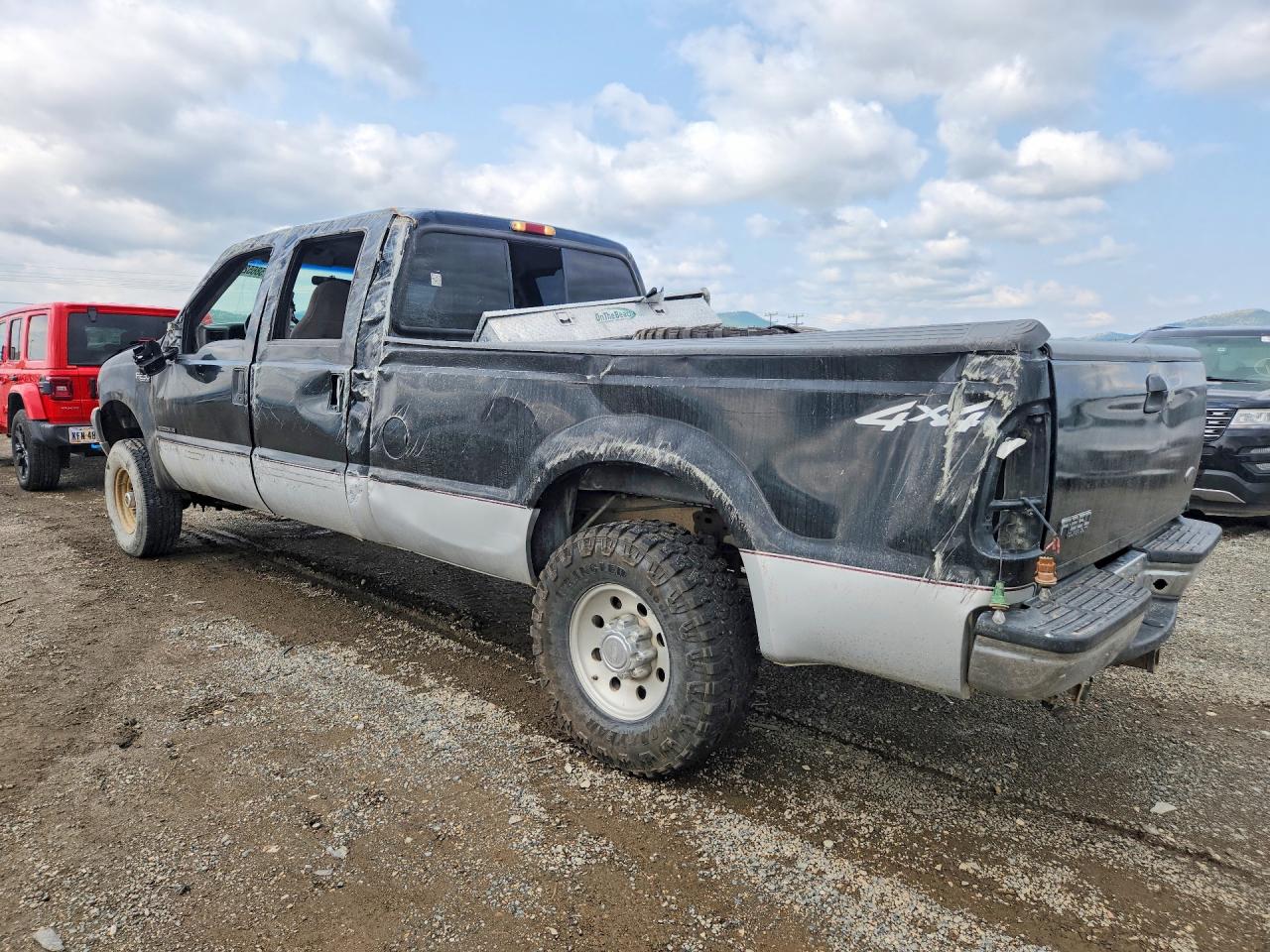 2000 Ford F250 Super Duty Black vin: 1FTNW21F2YED21331