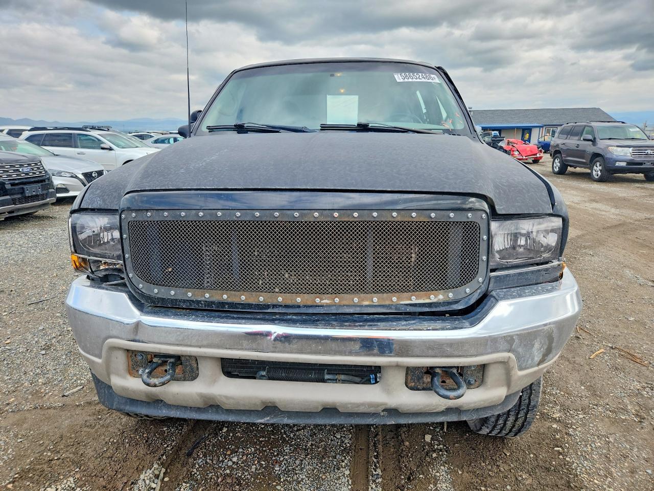 2000 Ford F250 Super Duty Black vin: 1FTNW21F2YED21331