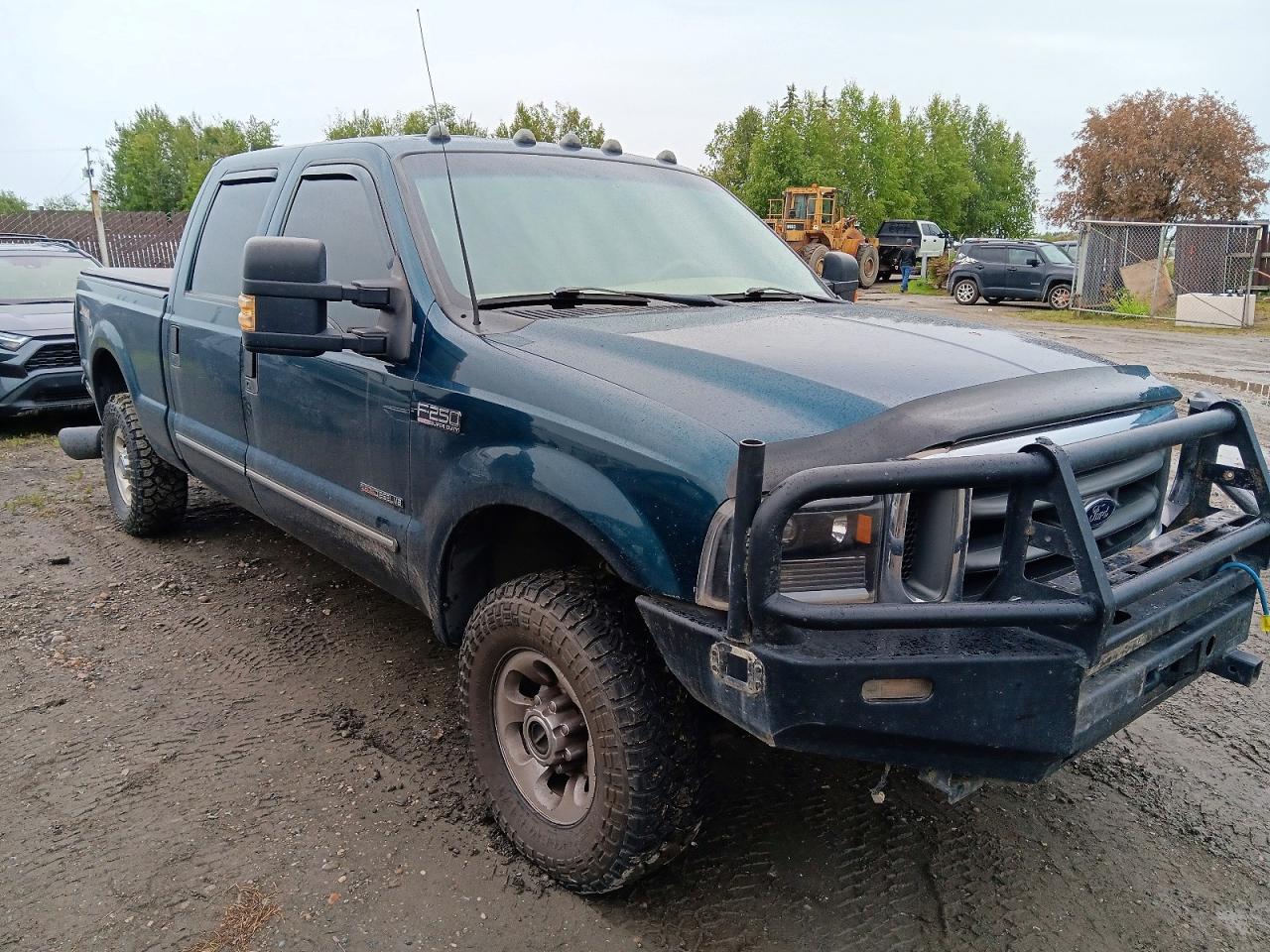 1999 Ford F250 Super Duty Blue vin: 1FTNW21F3XED75154