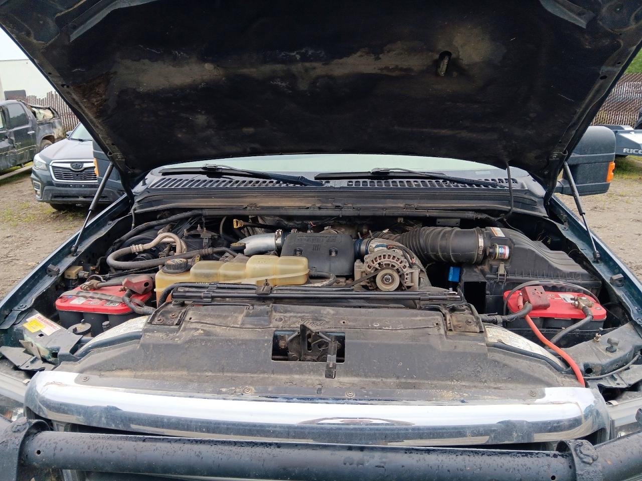 1999 Ford F250 Super Duty Blue vin: 1FTNW21F3XED75154