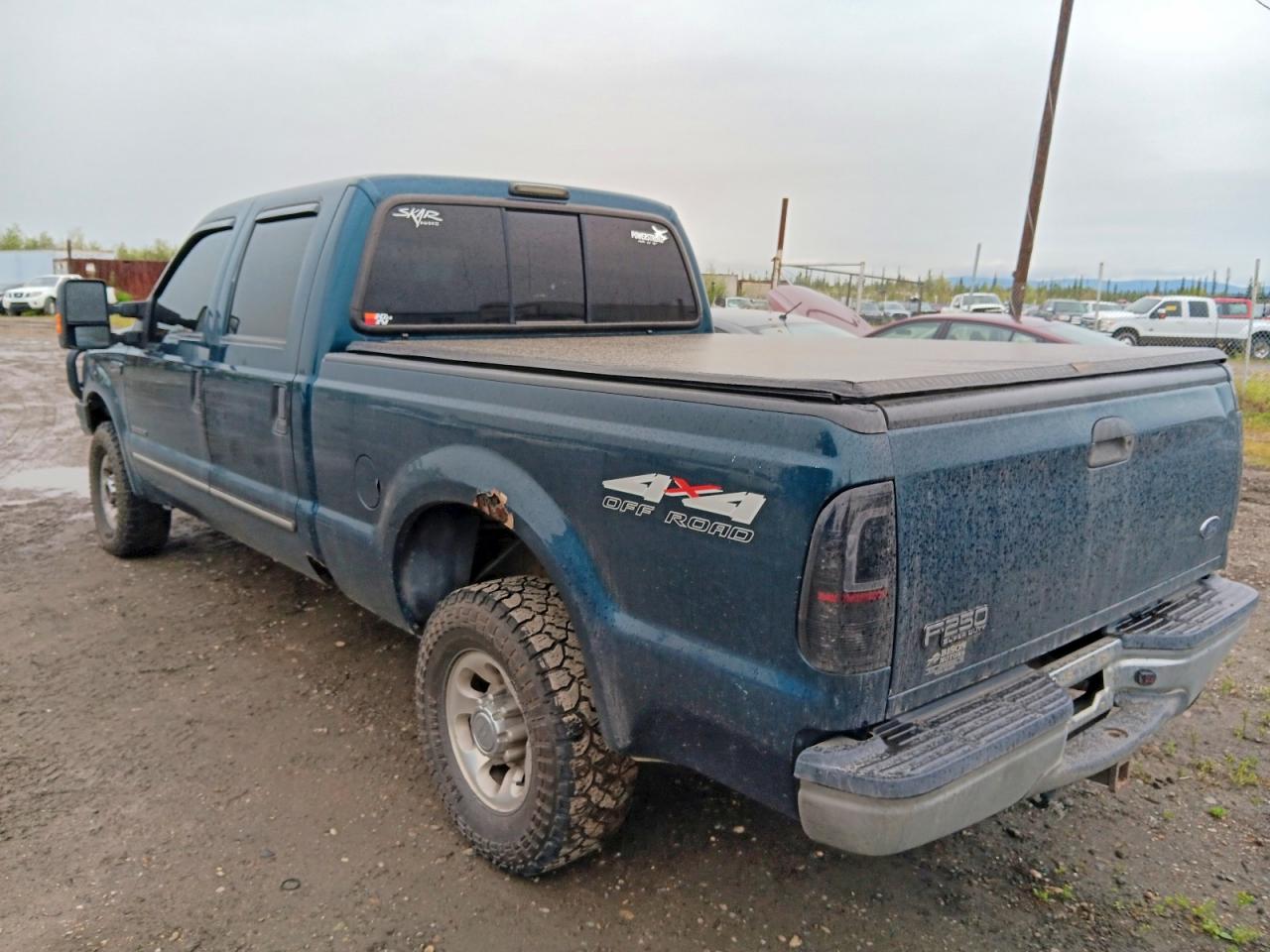 1999 Ford F250 Super Duty Blue vin: 1FTNW21F3XED75154