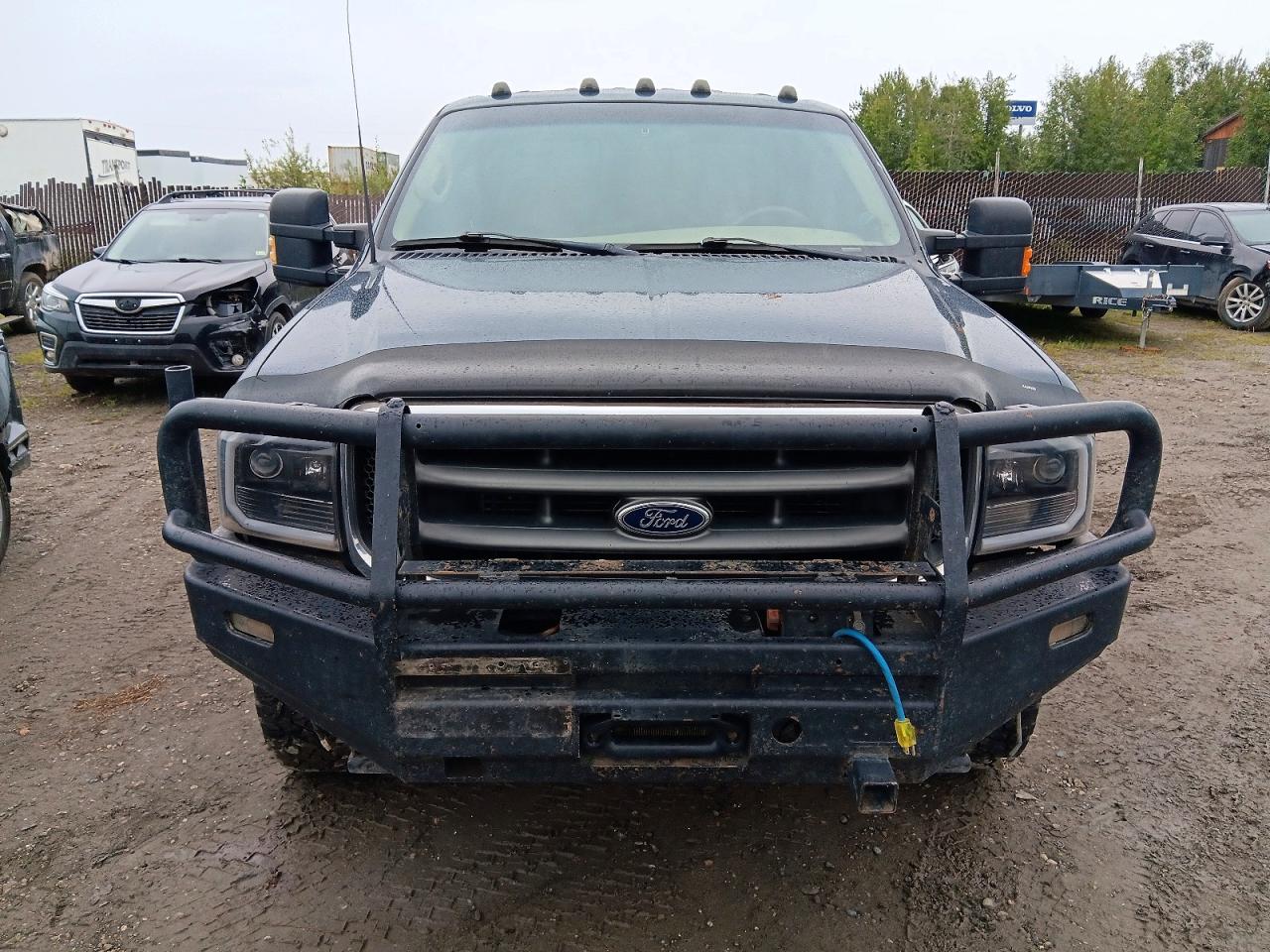 1999 Ford F250 Super Duty Blue vin: 1FTNW21F3XED75154