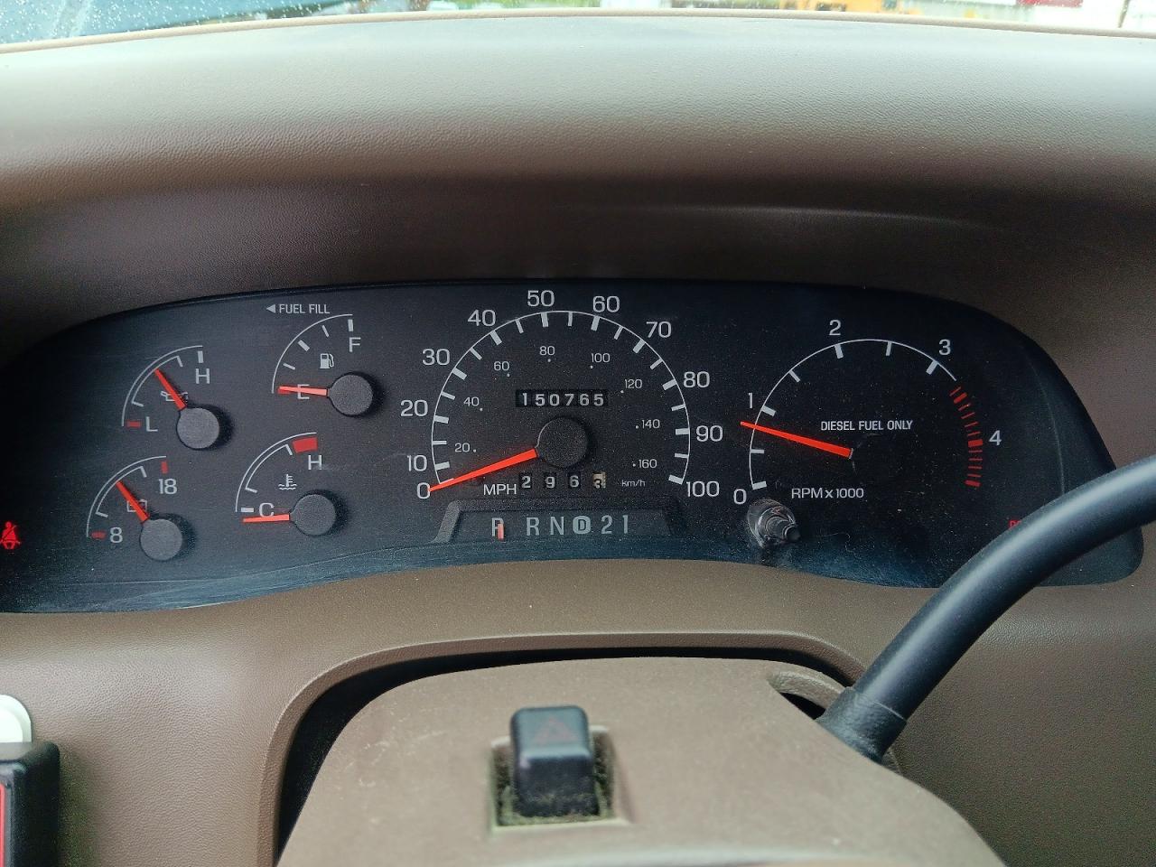 1999 Ford F250 Super Duty Blue vin: 1FTNW21F3XED75154