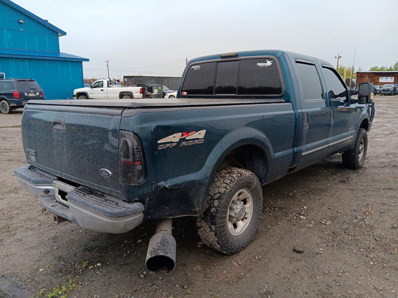 1999 Ford F250 Super Duty Blue vin: 1FTNW21F3XED75154
