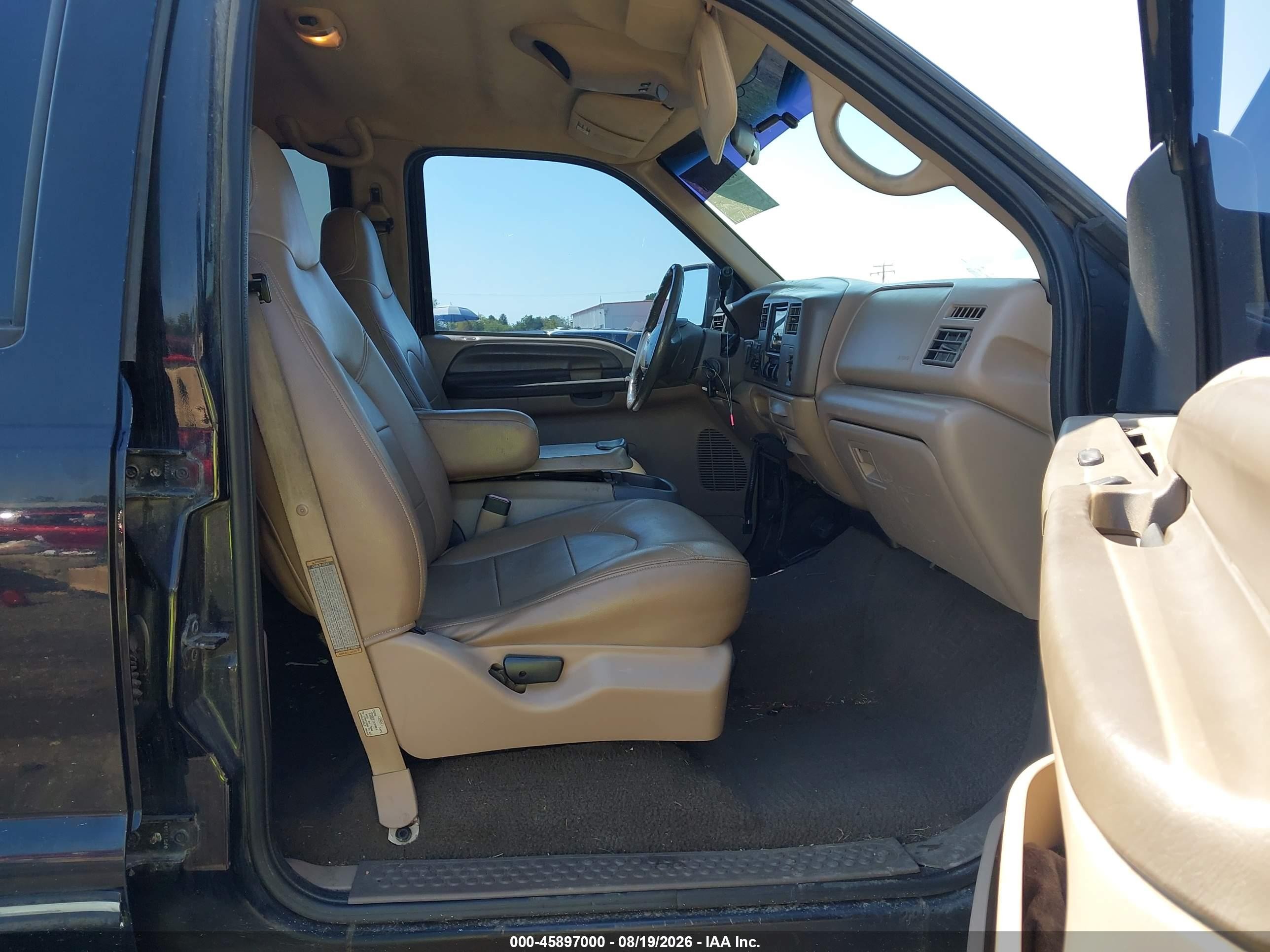 1999 Ford F-250 Lariat/xl/xlt Black vin: 1FTNW21F3XEE22019