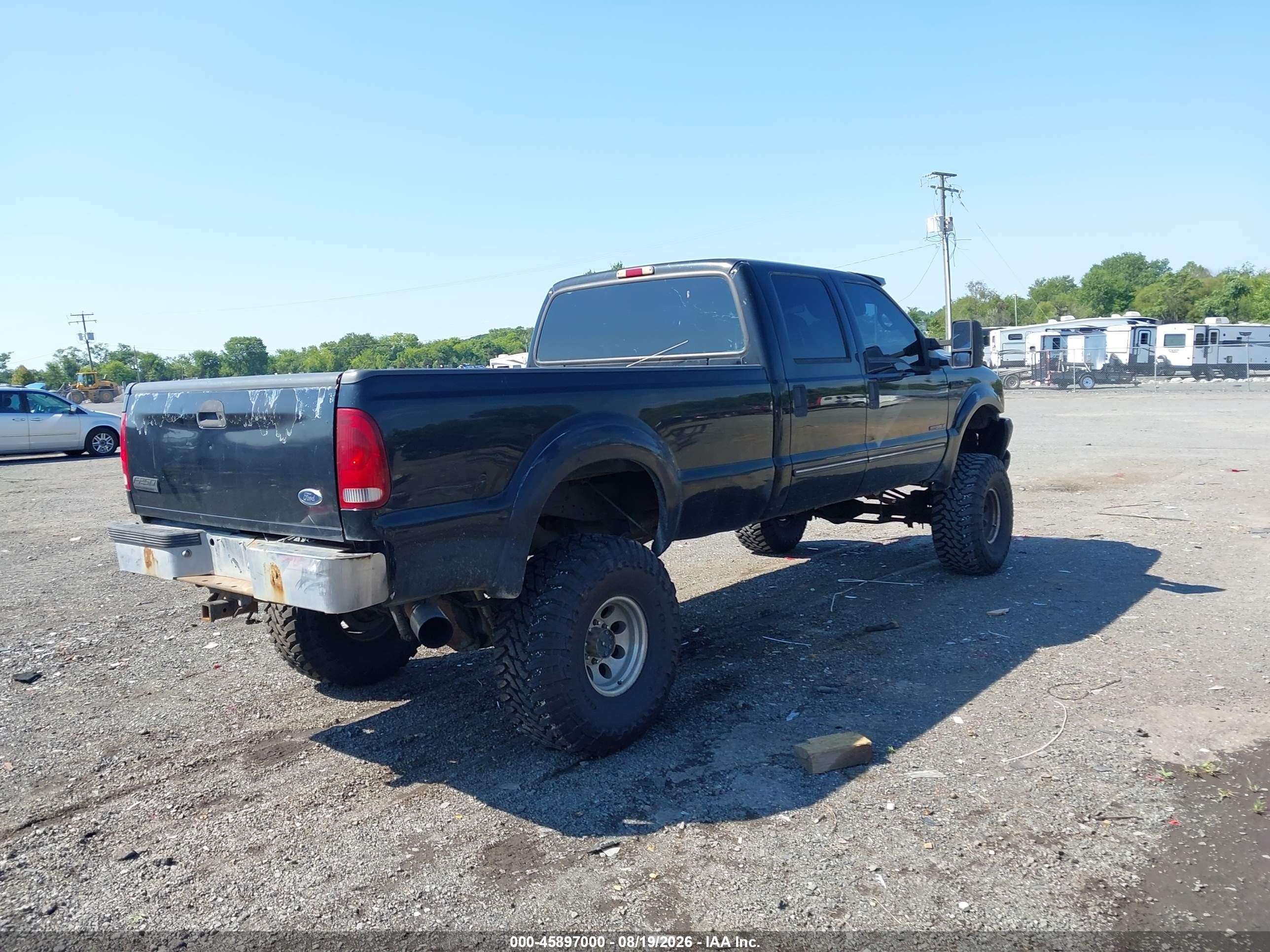 1999 Ford F-250 Lariat/xl/xlt Black vin: 1FTNW21F3XEE22019