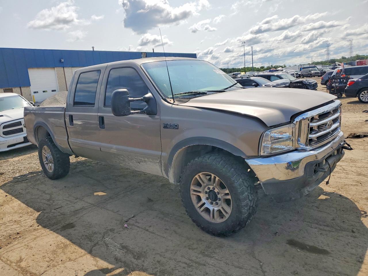 2002 Ford F250 Super Duty Gold vin: 1FTNW21F42ED32256