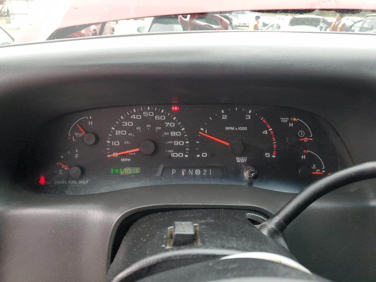 2002 Ford F250 Super Duty Maroon vin: 1FTNW21F52ED44819