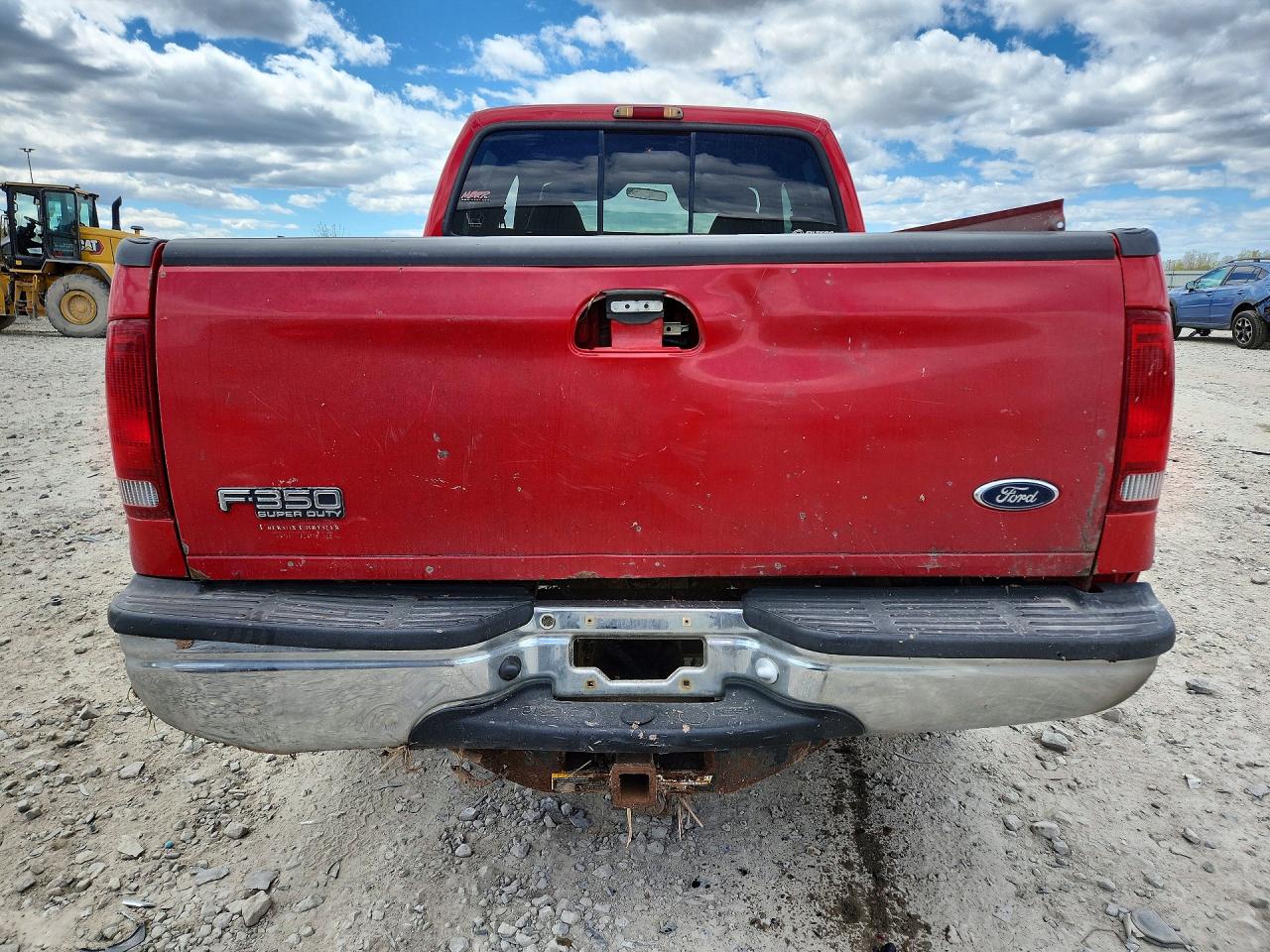 1999 Ford F250 Super Duty Red vin: 1FTNW21F5XEE93562