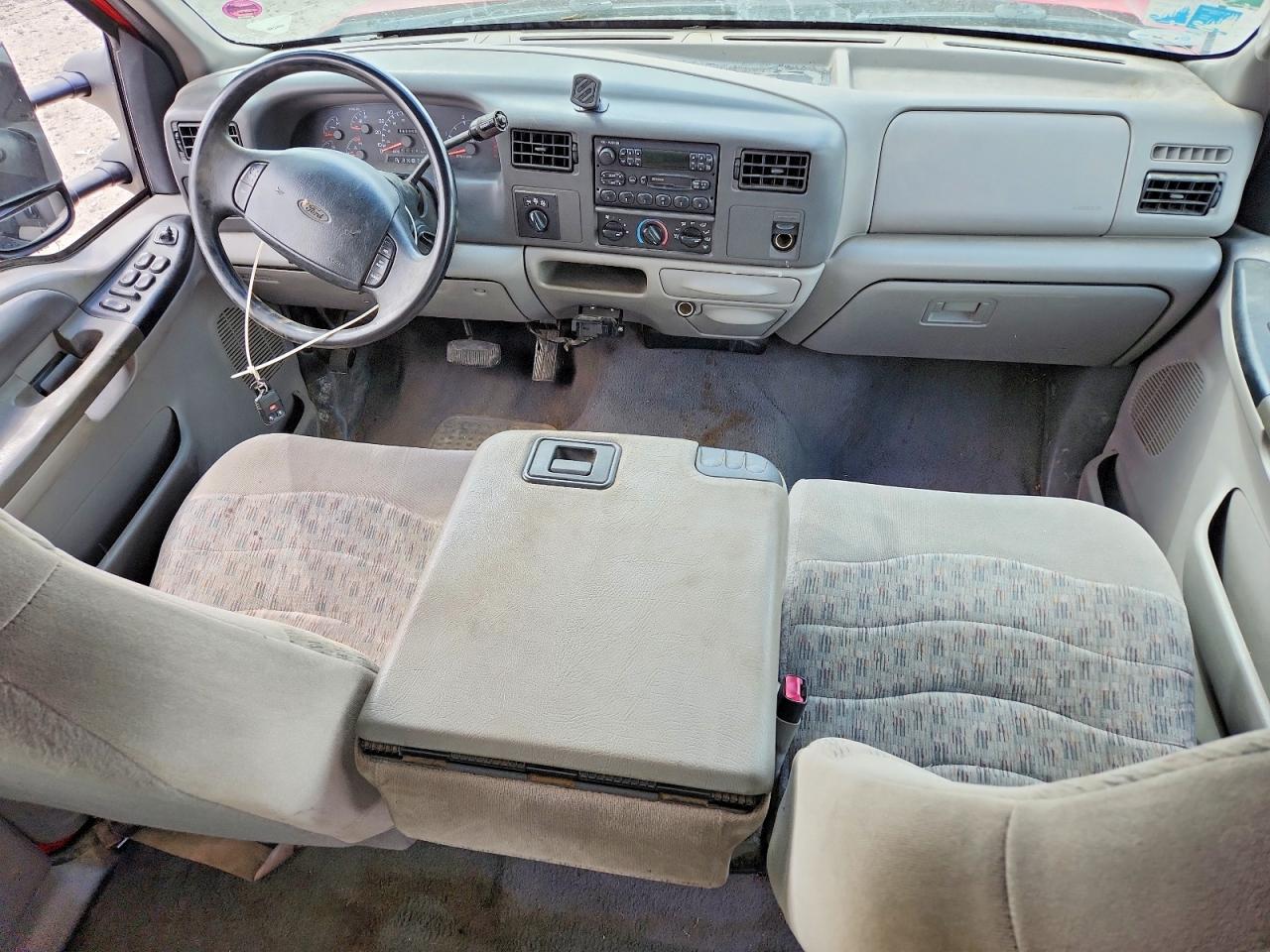 1999 Ford F250 Super Duty Red vin: 1FTNW21F5XEE93562