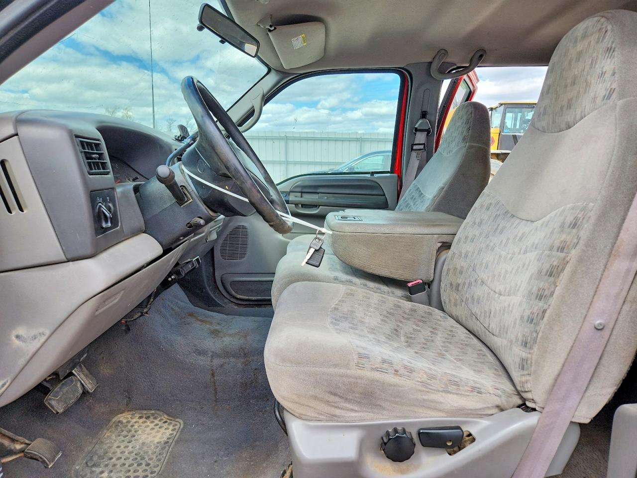 1999 Ford F250 Super Duty Red vin: 1FTNW21F5XEE93562