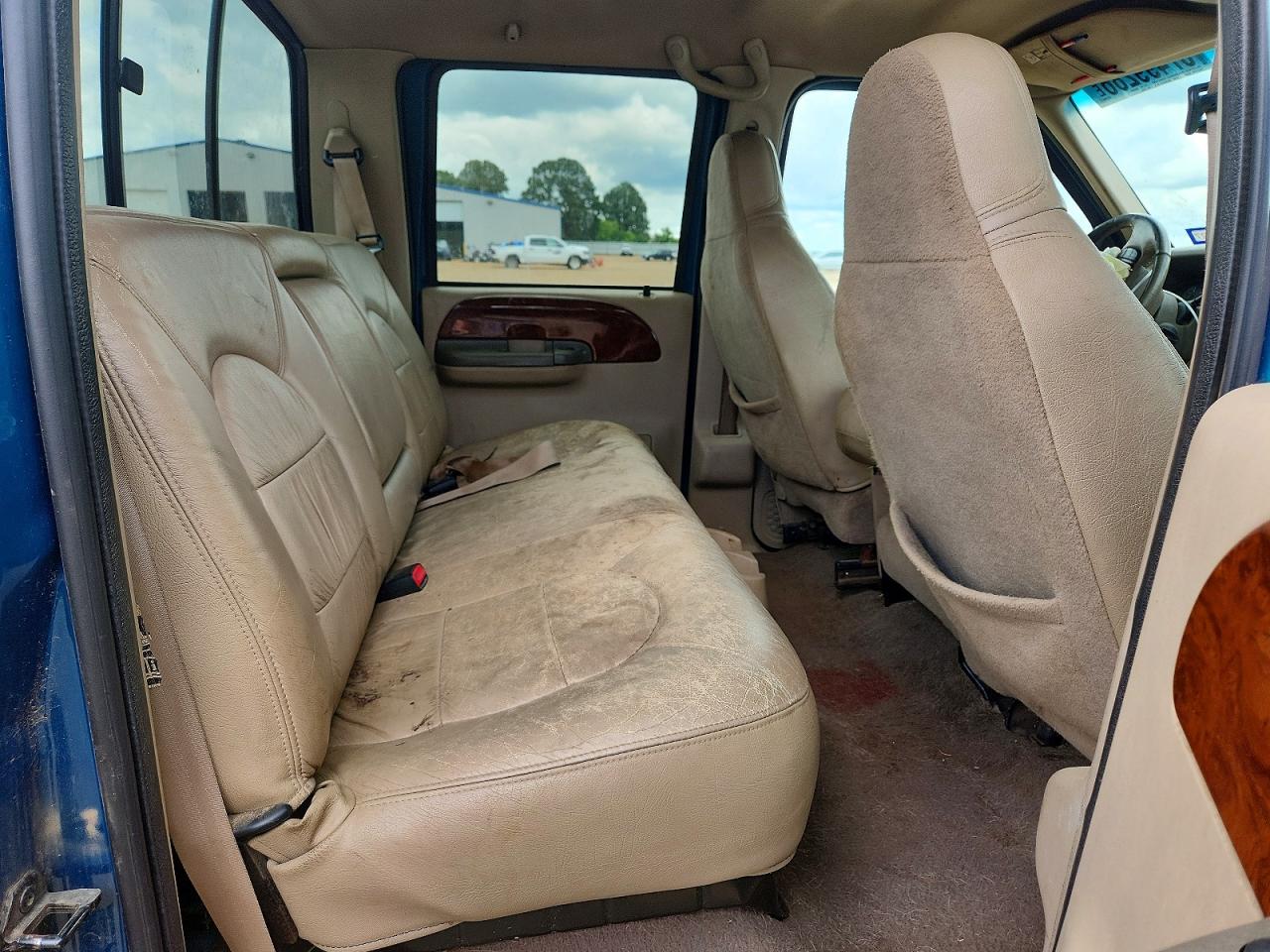 2000 Ford F250 Super Duty Синий vin: 1FTNW21F5YEE18846