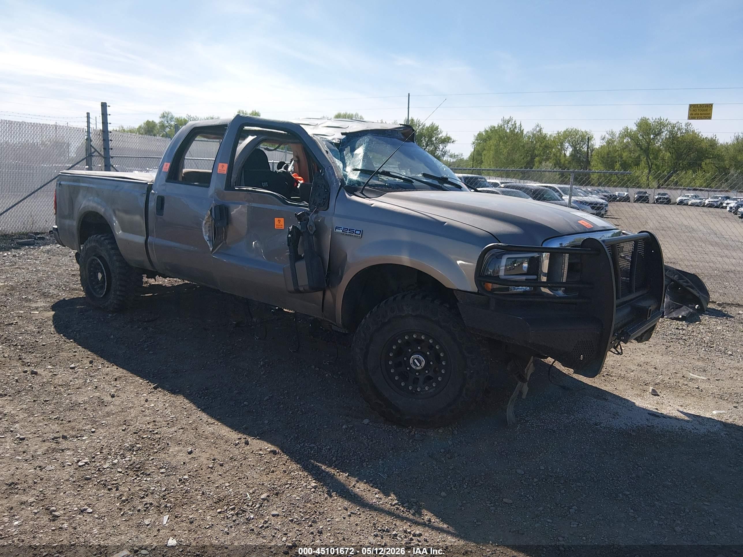 2002 Ford F-250 Lariat/xl/xlt Gold vin: 1FTNW21F62EB74227