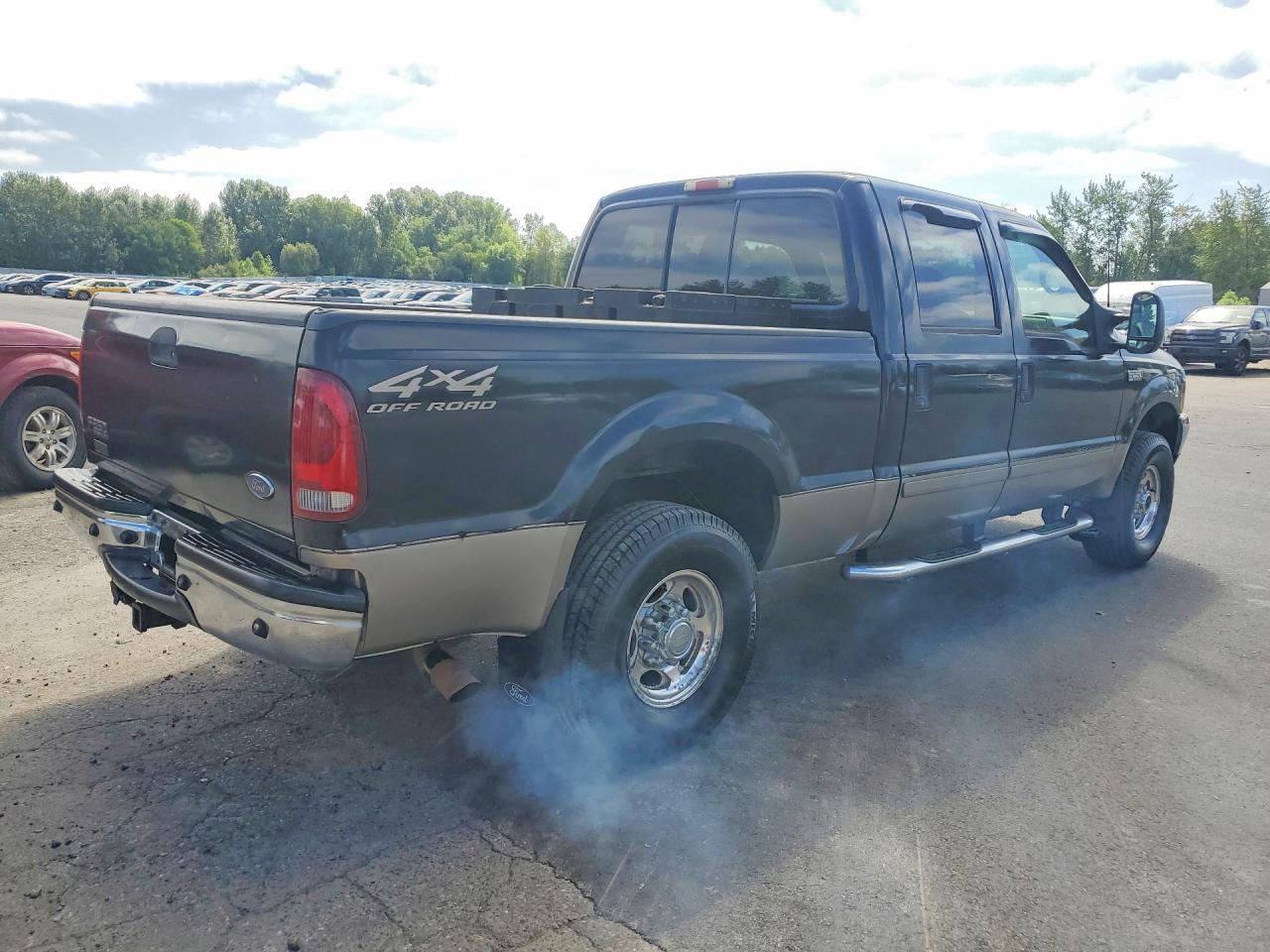 2002 Ford F250 Super Duty Black vin: 1FTNW21F62EC68477