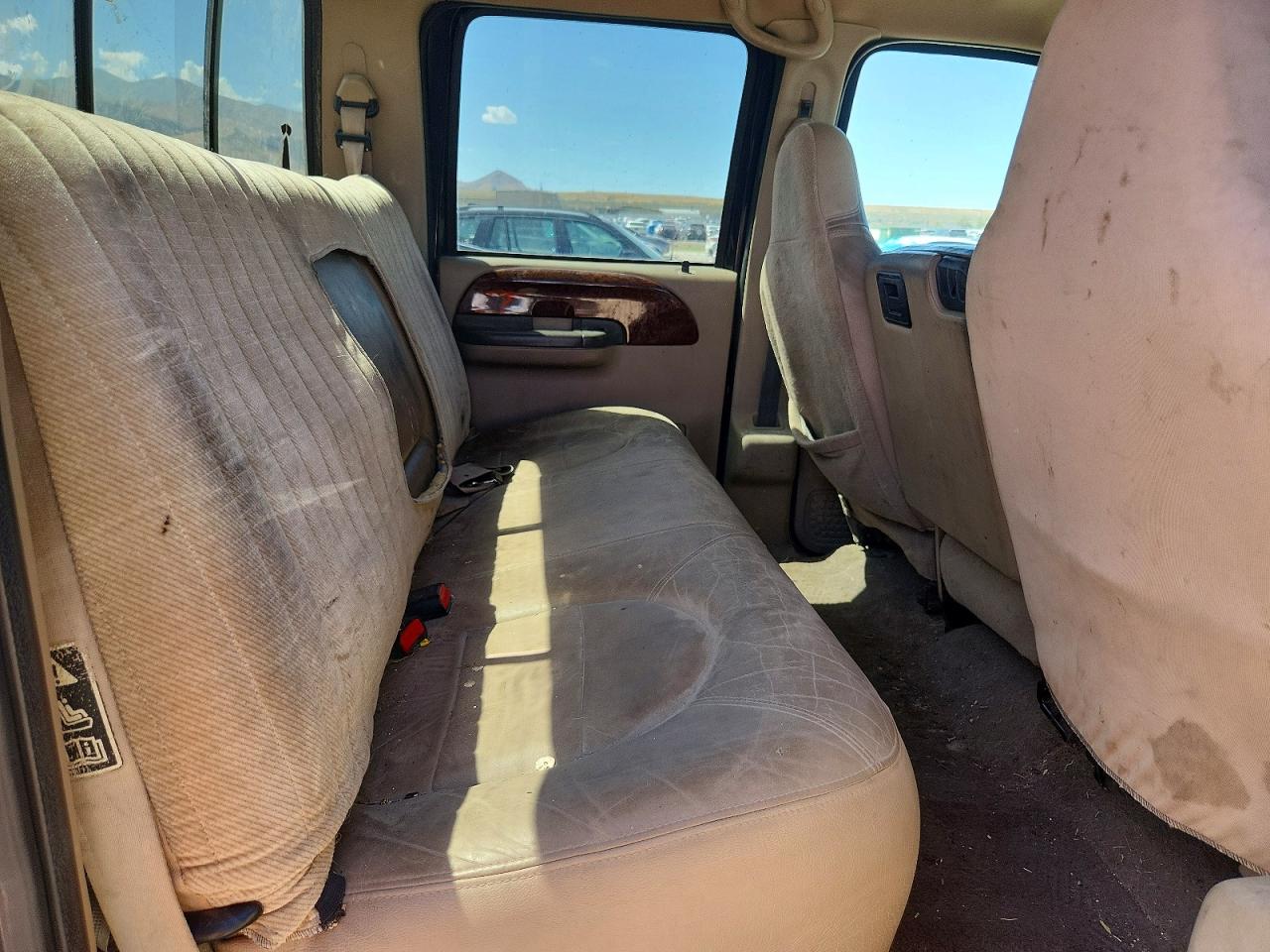 2000 Ford F250 Super Duty Синий vin: 1FTNW21F6YEA82348