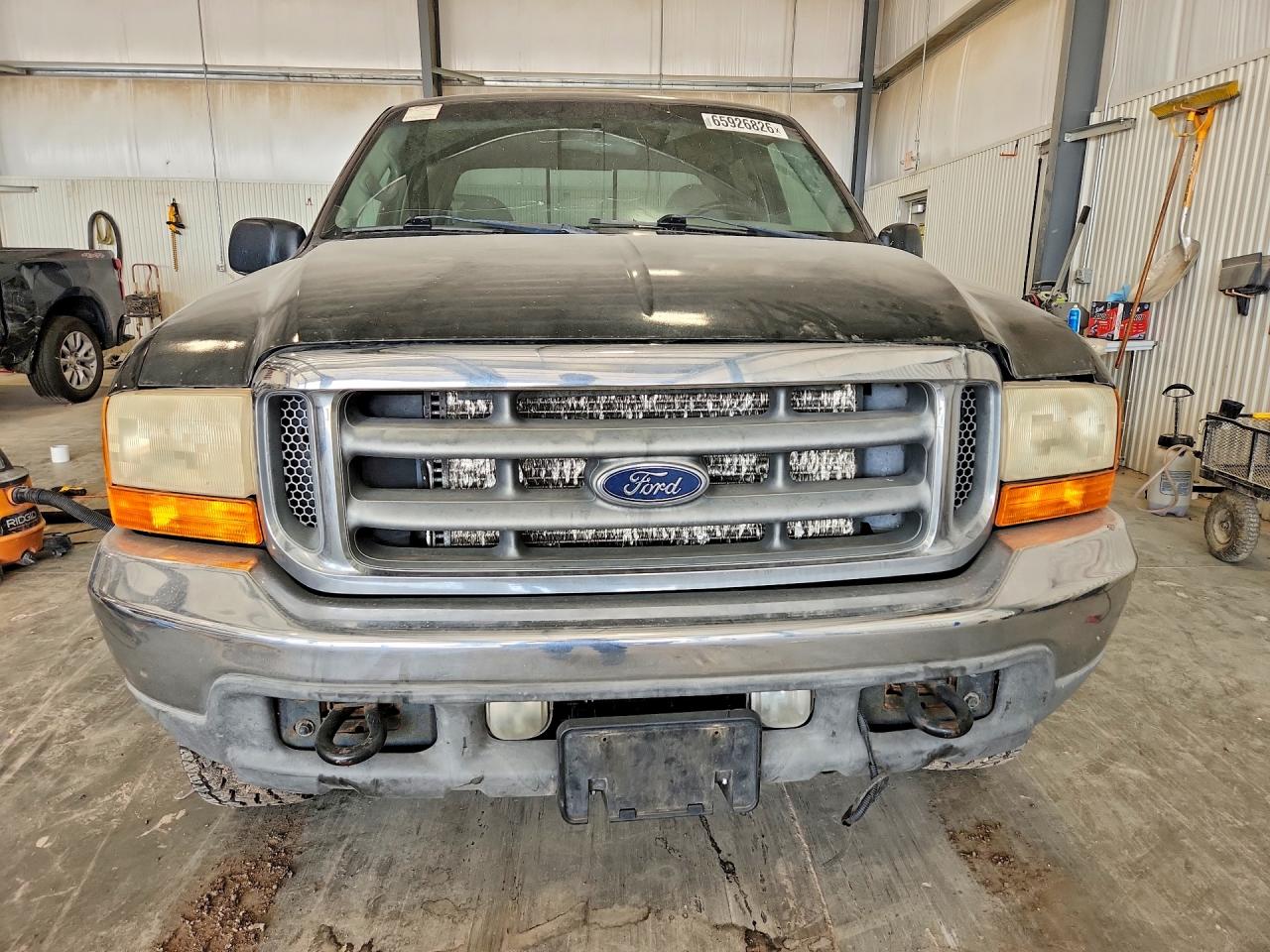 2001 Ford F250 Super Duty Green vin: 1FTNW21F71EA42429