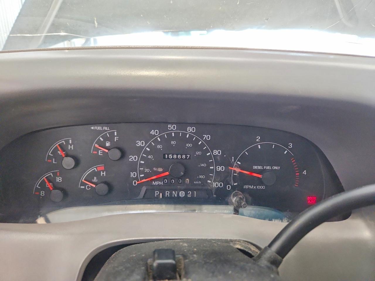 2001 Ford F250 Super Duty Green vin: 1FTNW21F71EA42429