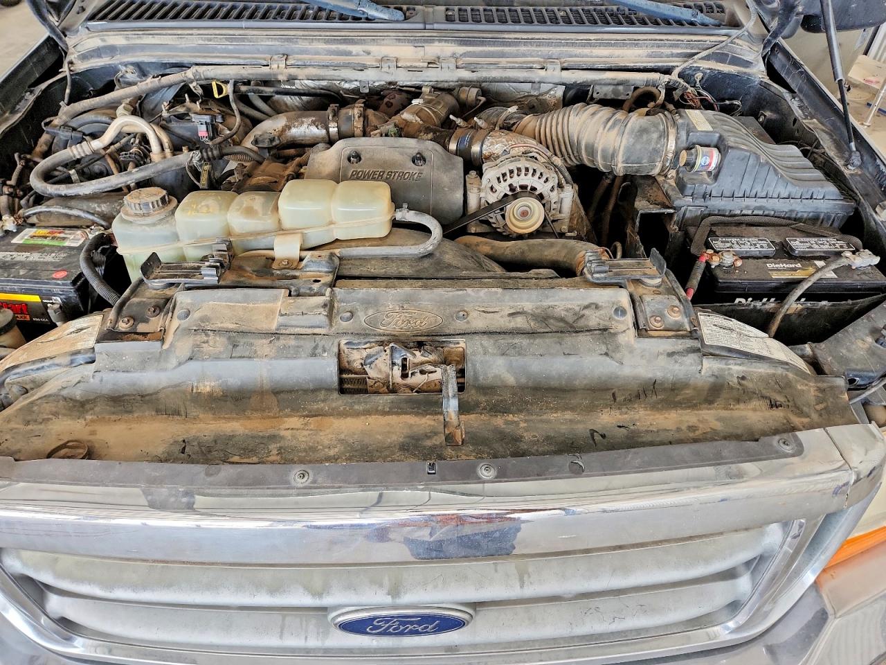 2001 Ford F250 Super Duty Green vin: 1FTNW21F71EA42429