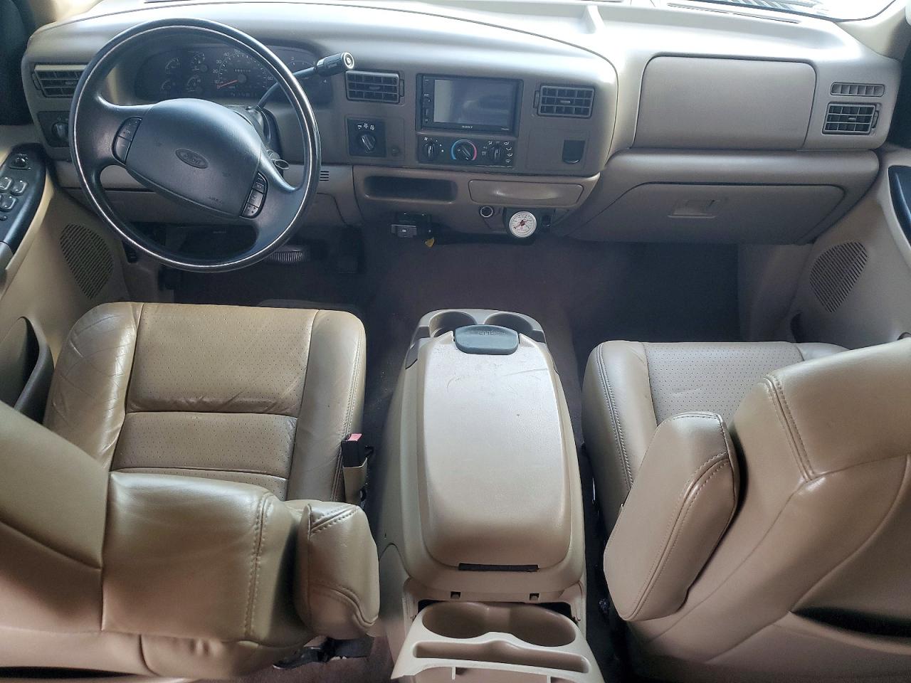 2001 Ford F250 Super Duty White vin: 1FTNW21F71EC53744
