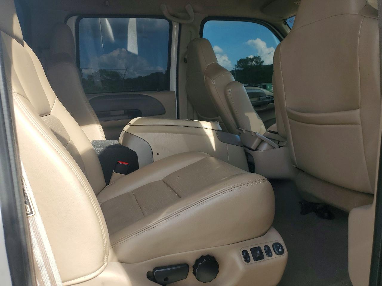 2001 Ford F250 Super Duty White vin: 1FTNW21F71EC53744