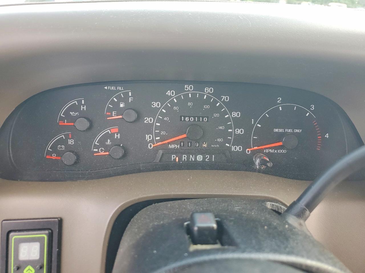 2001 Ford F250 Super Duty White vin: 1FTNW21F71EC53744